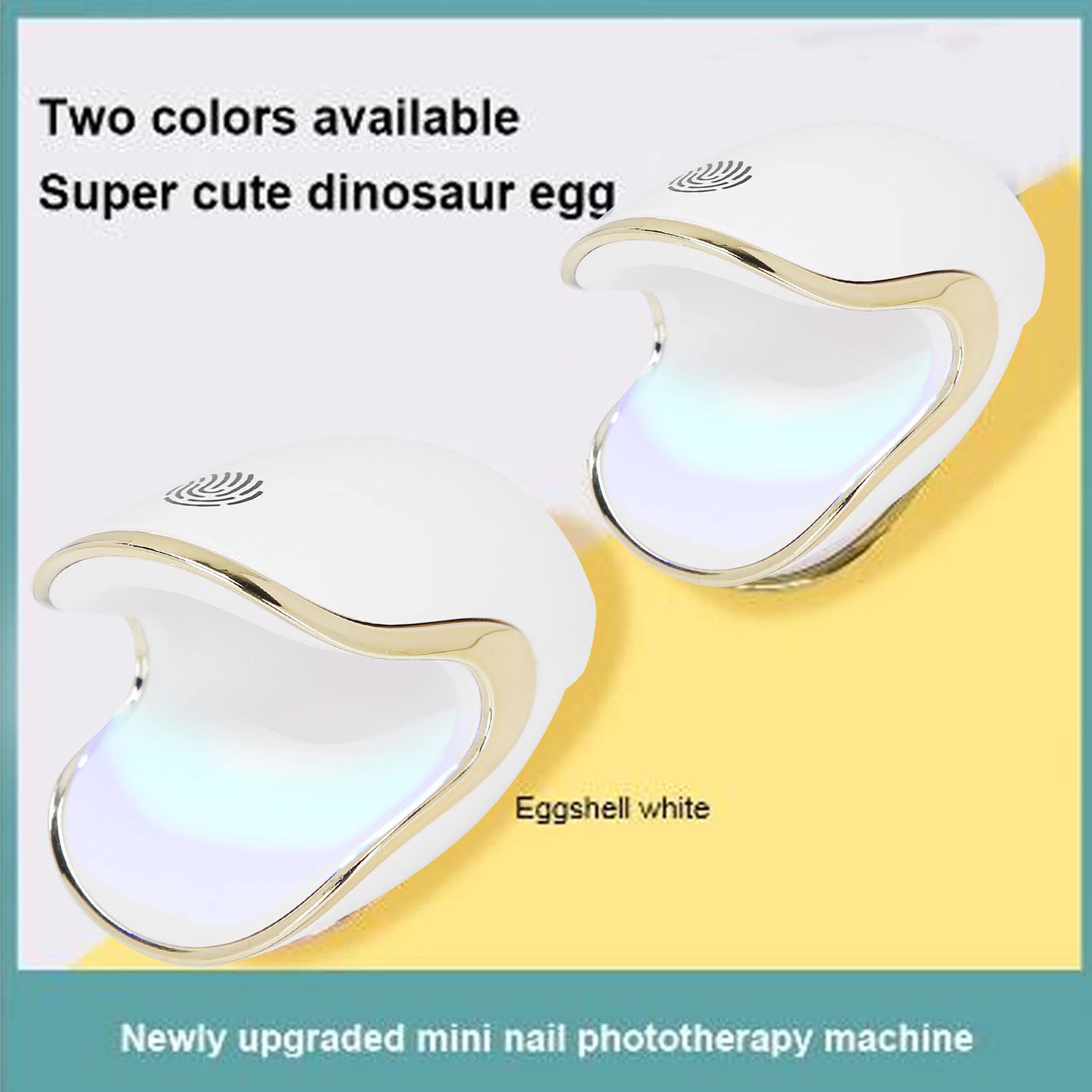 Mini UV Gel Nail Lamp - 12W Portable LED Nail Dryer Light for Single Finger Gel Polish | Fast Curing at Home, Salon & Travel | Perfect for DIY Manicures & Professional Nail Art