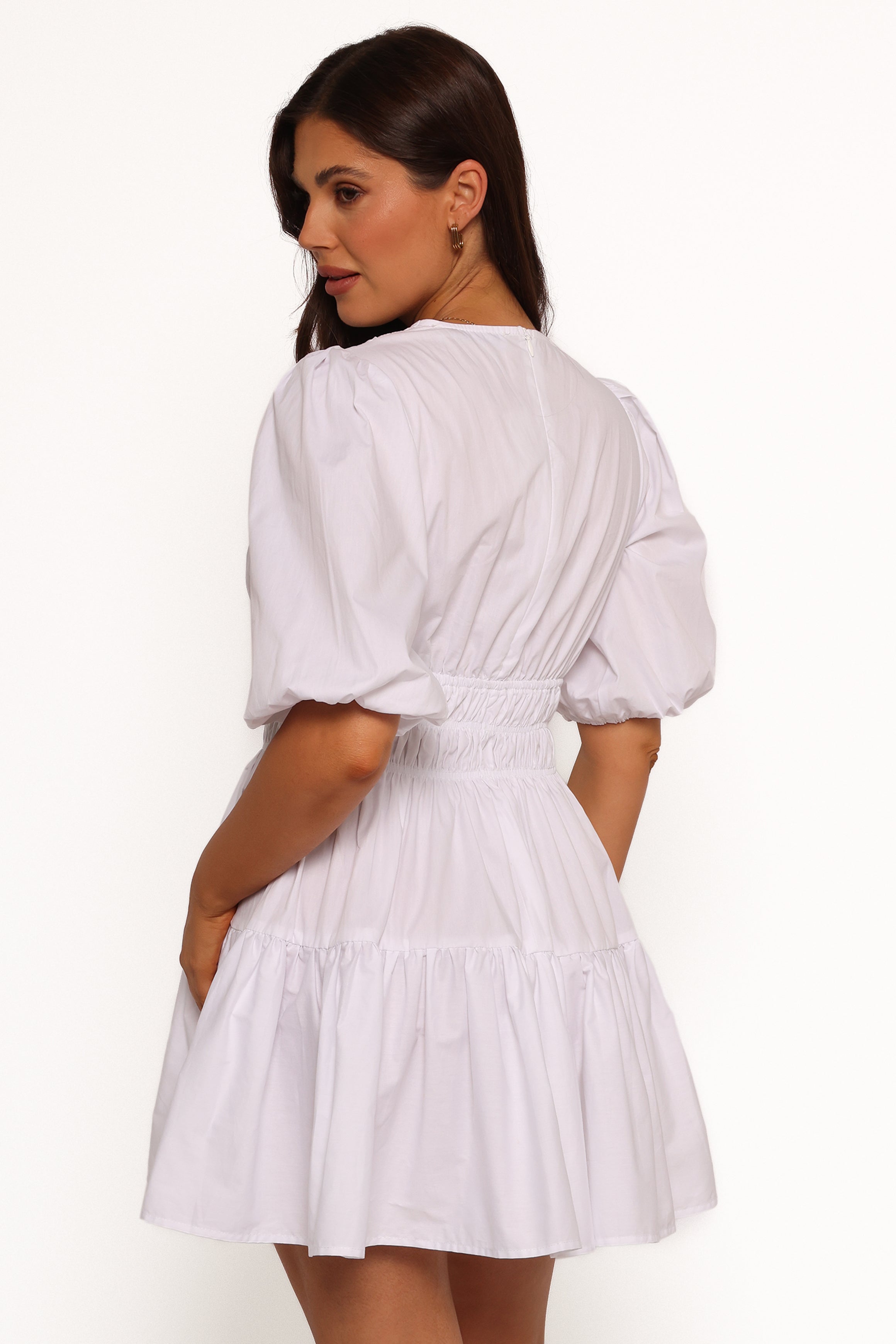 Alessia Mini Dress for Women - Elegant White Summer Party Cocktail Dress | Perfect for Weddings, Dates & Night Out