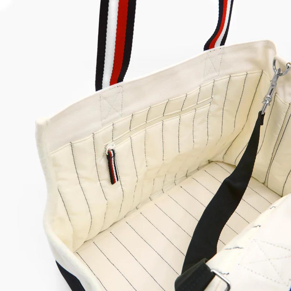 Durable Pet Canvas Tote Bag for Dogs & Cats - Eco-Friendly Pet Carrier with Padded Shoulder Strap - Perfect for Vet Visits, Travel & Daily Walks