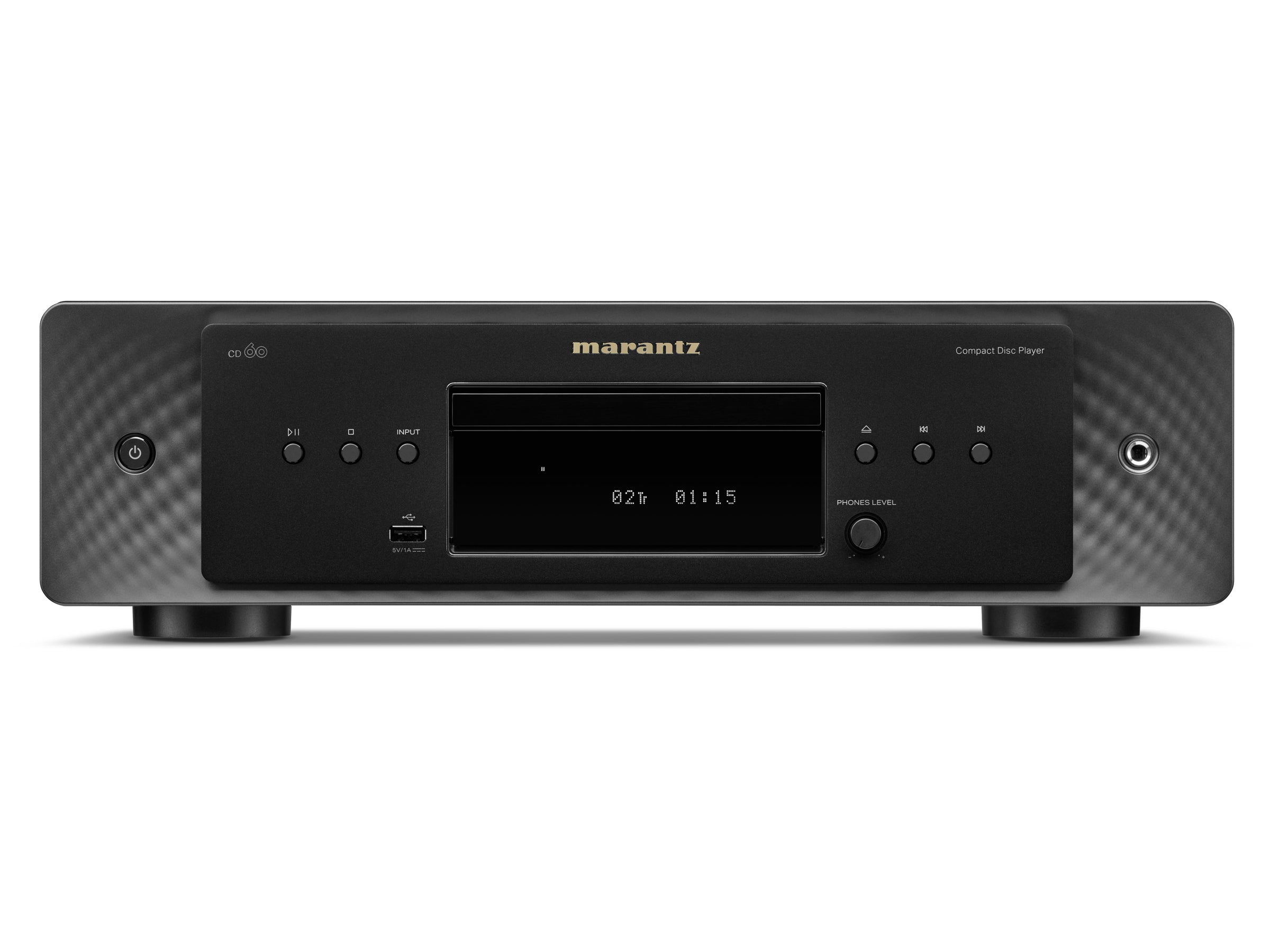 Marantz CD 60 CD Player - High-Fidelity Audio CD Player with USB Playback | Perfect for Home Audio Systems & Music Enthusiasts
