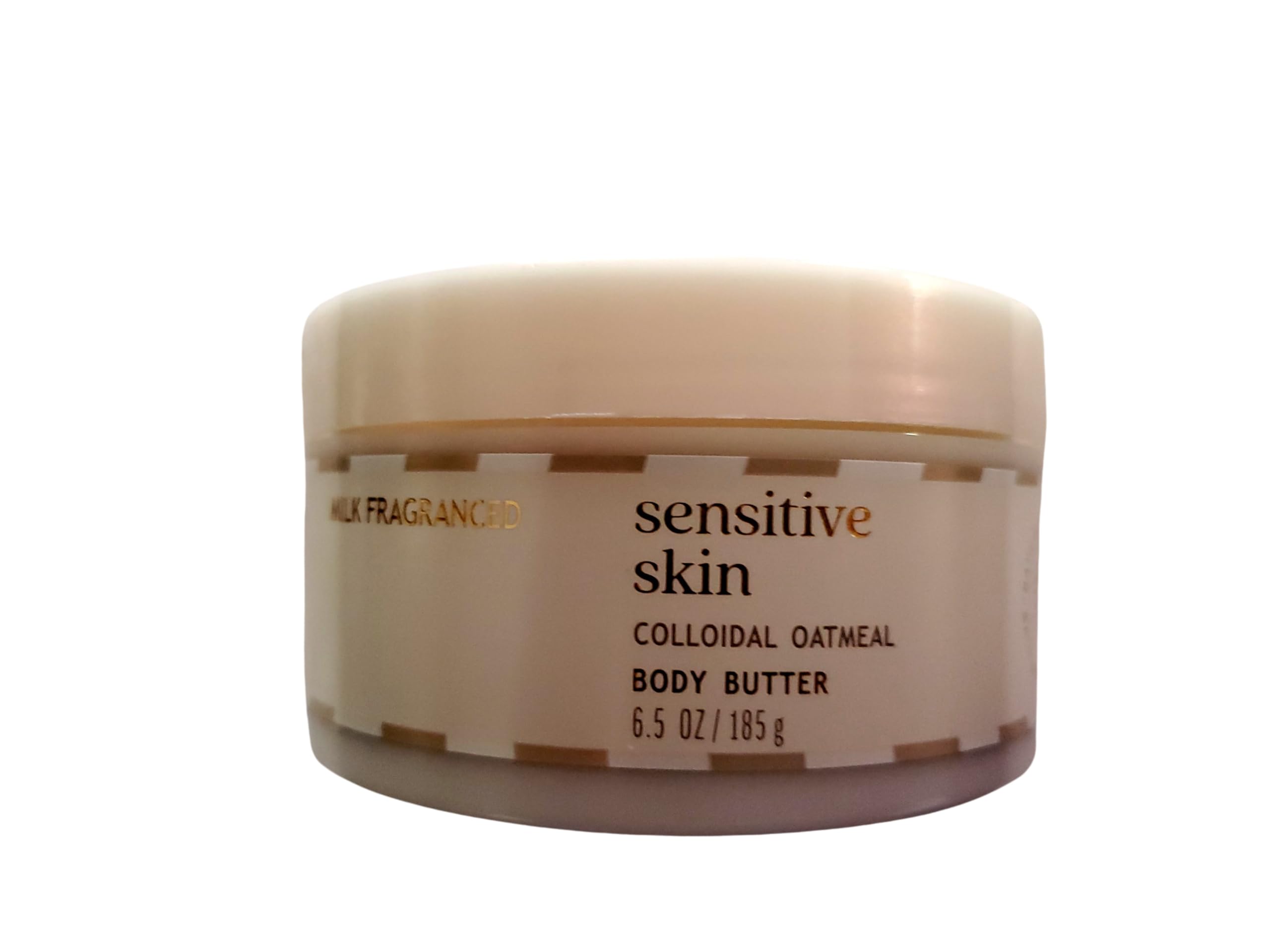 Bath & Body Works Colloidal Oatmeal Whipped Body Butter for Sensitive Skin - Fragrance-Free Moisturizing Cream for Dry, Irritated Skin | Perfect for Daily Hydration & Post-Shower Care