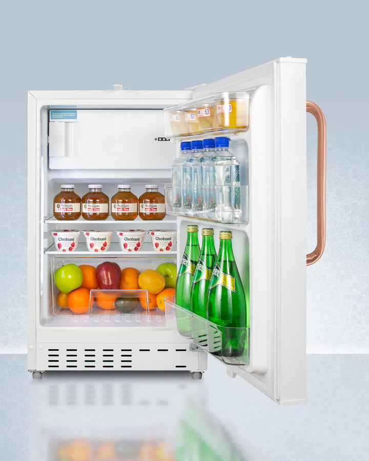 Accucold 20-Inch Wide Built-In Refrigerator Freezer with ADA Compliance - ADA302RFZTBC - Perfect for Small Kitchens, Offices, and ADA-Compliant Spaces