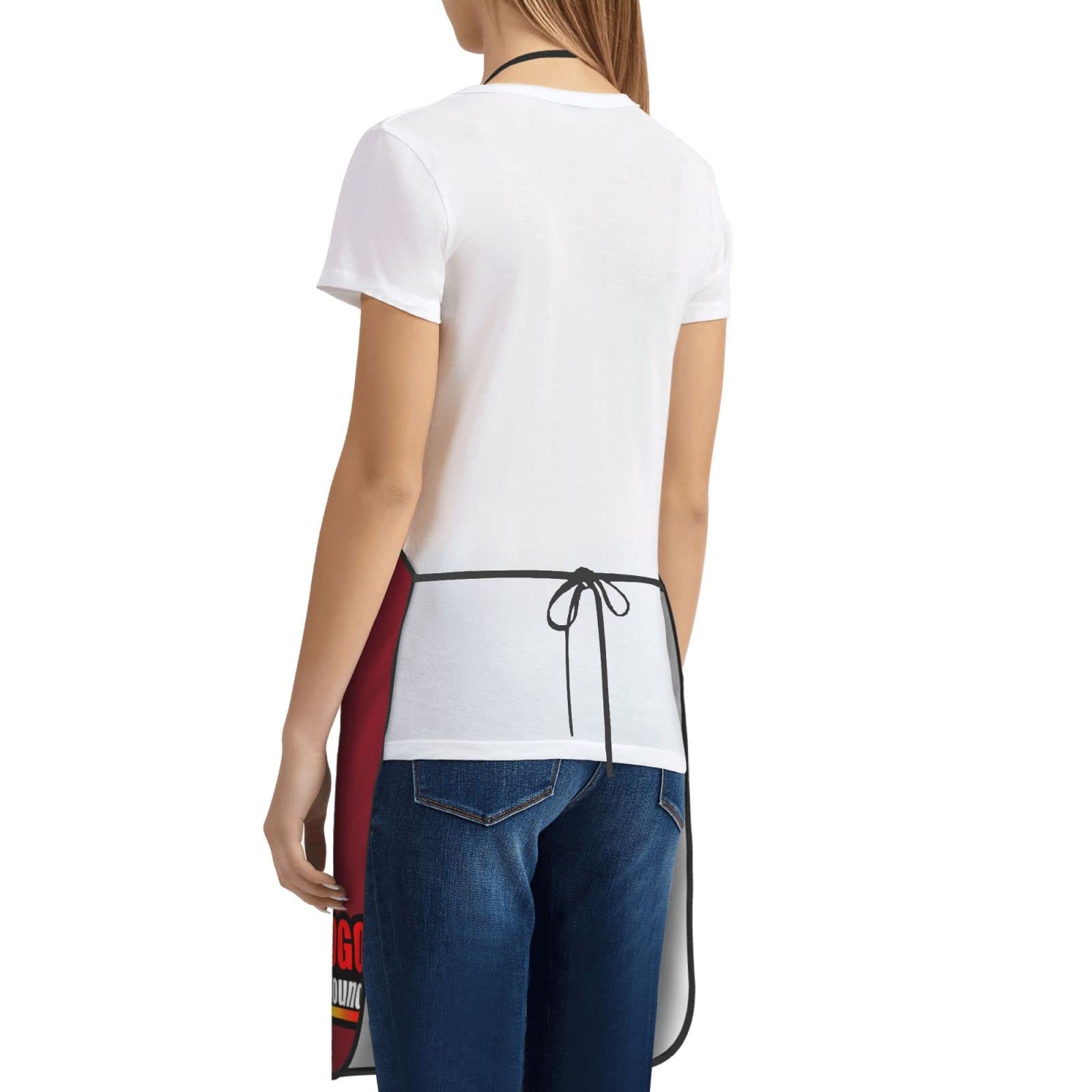 Custom Florists Aprons - Personalized Grill BBQ Apron for Supermarkets, Hotels & Beverage Stores - 20