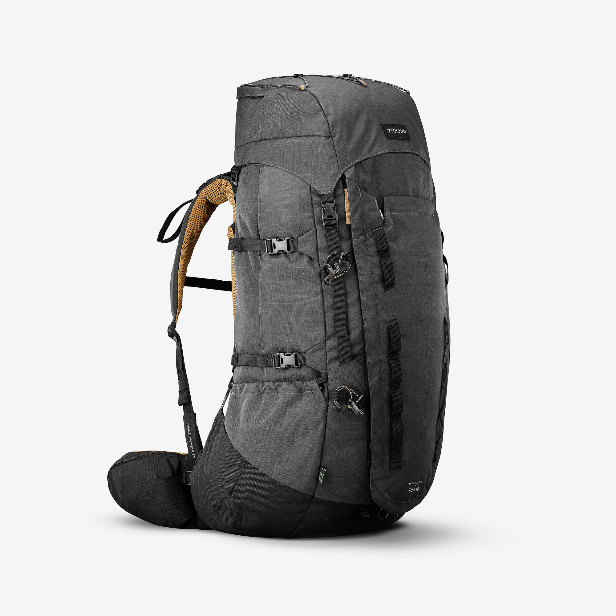 Simond MT900 Symbium2 70+10L Men's Hiking Backpack - Lightweight Trekking Pack for Camping, Mountaineering & Outdoor Adventures