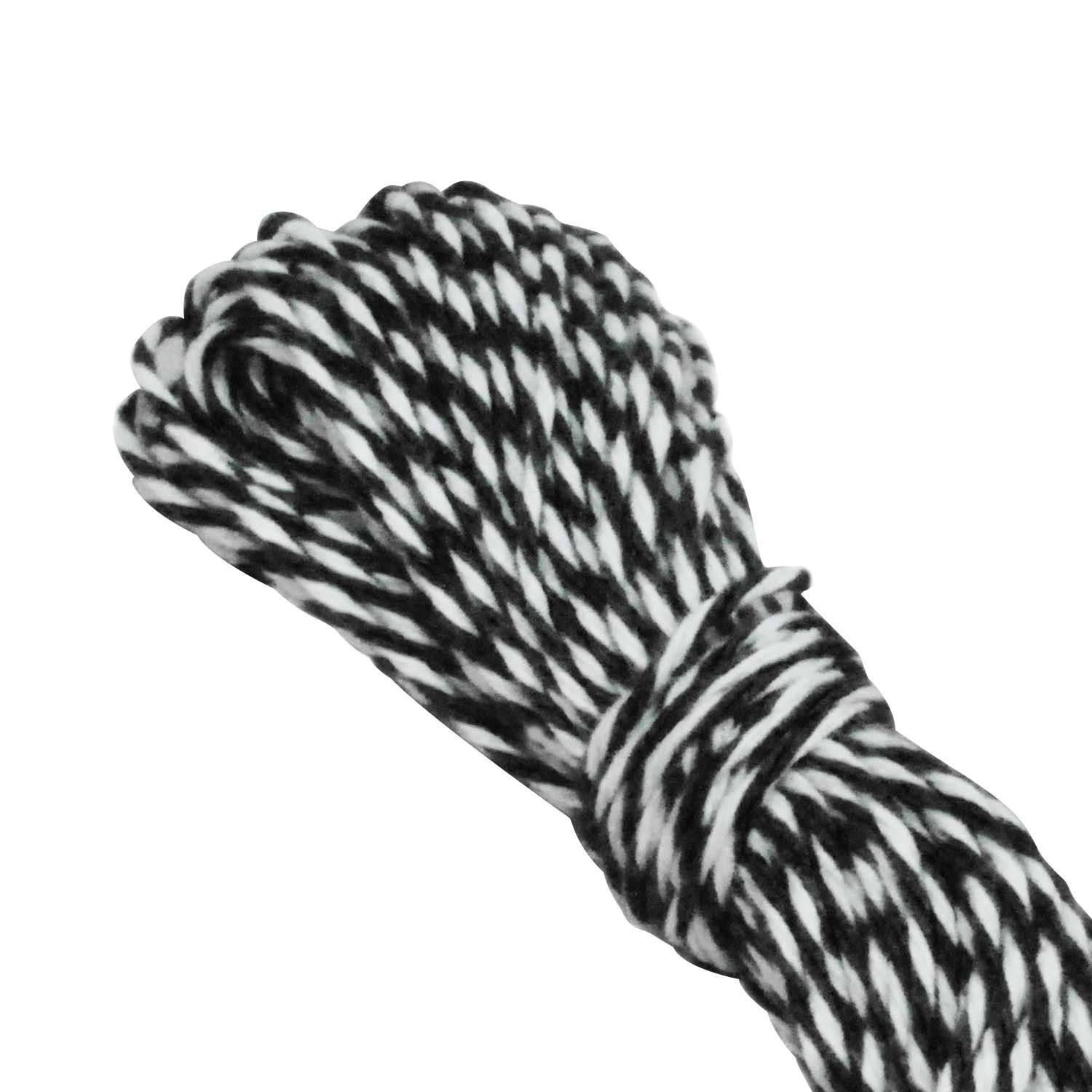 Premium Baker's Twine String Roll - 15 Yards Black Decorative Thread for Cupcake Wrapping, Gift Packaging, Party Favors & DIY Crafts | Perfect for Baking, Scrapbooking & Wedding Decorations