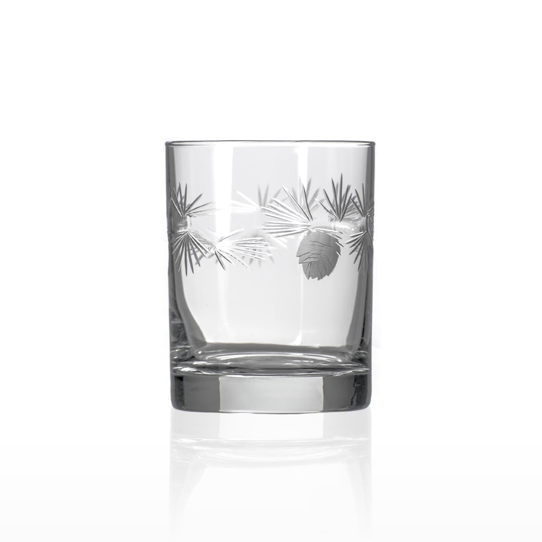 Premium Icy Pine 13oz Double Old Fashioned Cocktail Glasses - Set of 12 | Elegant Whiskey, Bourbon & Scotch Drinking Glasses for Home Bar, Parties & Gifts