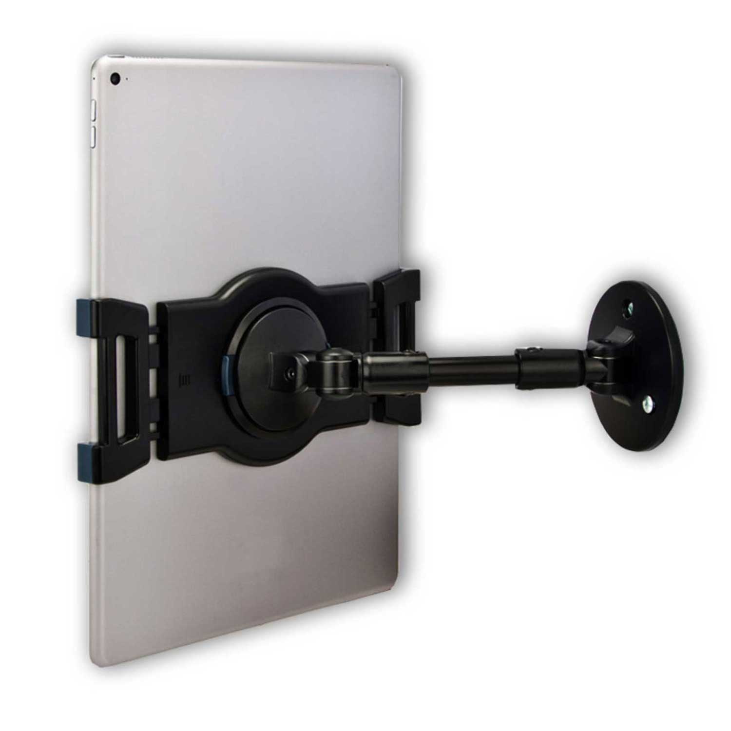 Universal Wall Mount Tablet Holder - Adjustable Stand for iPad, Samsung, Fire HD - Perfect for Kitchen, Bedroom, Office & Home Use