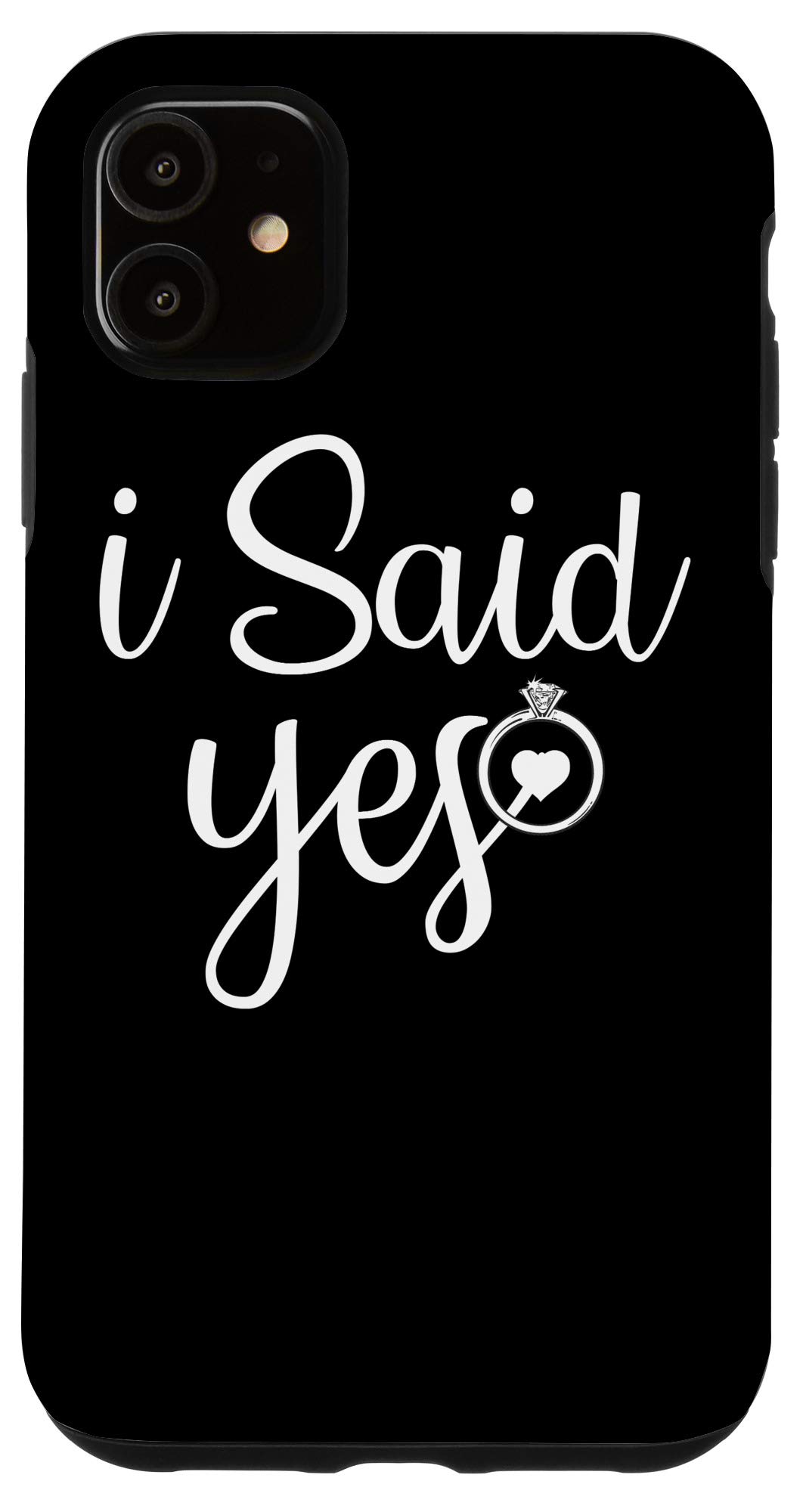 iPhone 11 Case for Engagement - Romantic 