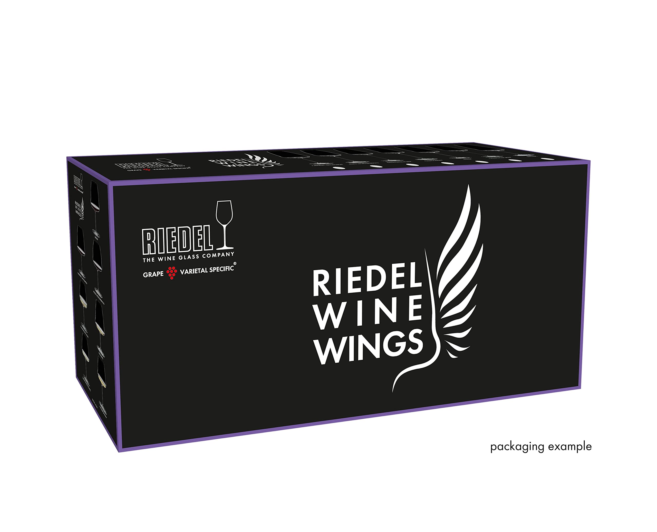 Riedel Winewings Tasting Set - Premium Crystal Wine Glasses for Red & White Wine Tasting - Perfect for Wine Enthusiasts, Sommeliers & Home Entertaining