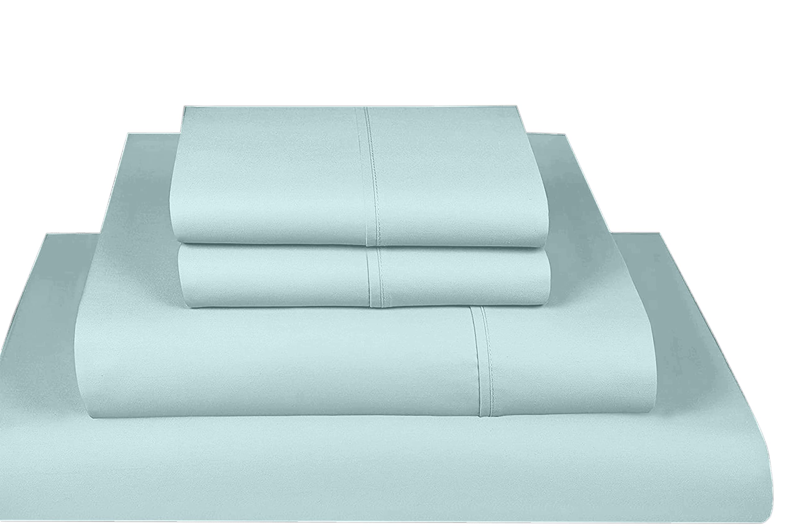Bluemoon Homes 1000 Thread Count 100% Egyptian Cotton 4-Piece Luxury Bed Sheet Set - Italian Finish, Deep Pocket Fits Mattress Up to 18