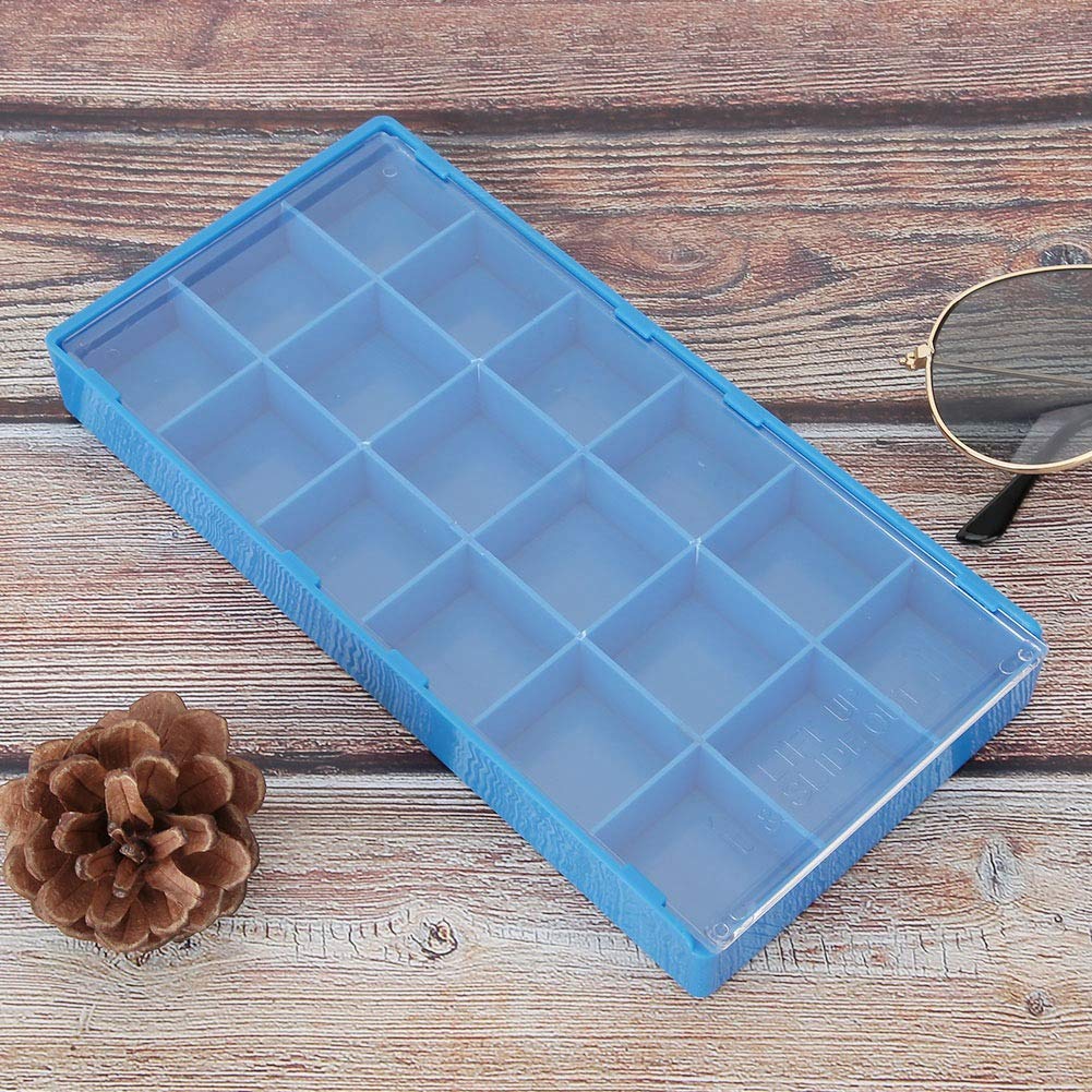Watch Parts Storage Box - Plastic Organizer for Watchmaker Repair Tools | Workshop & Home Use