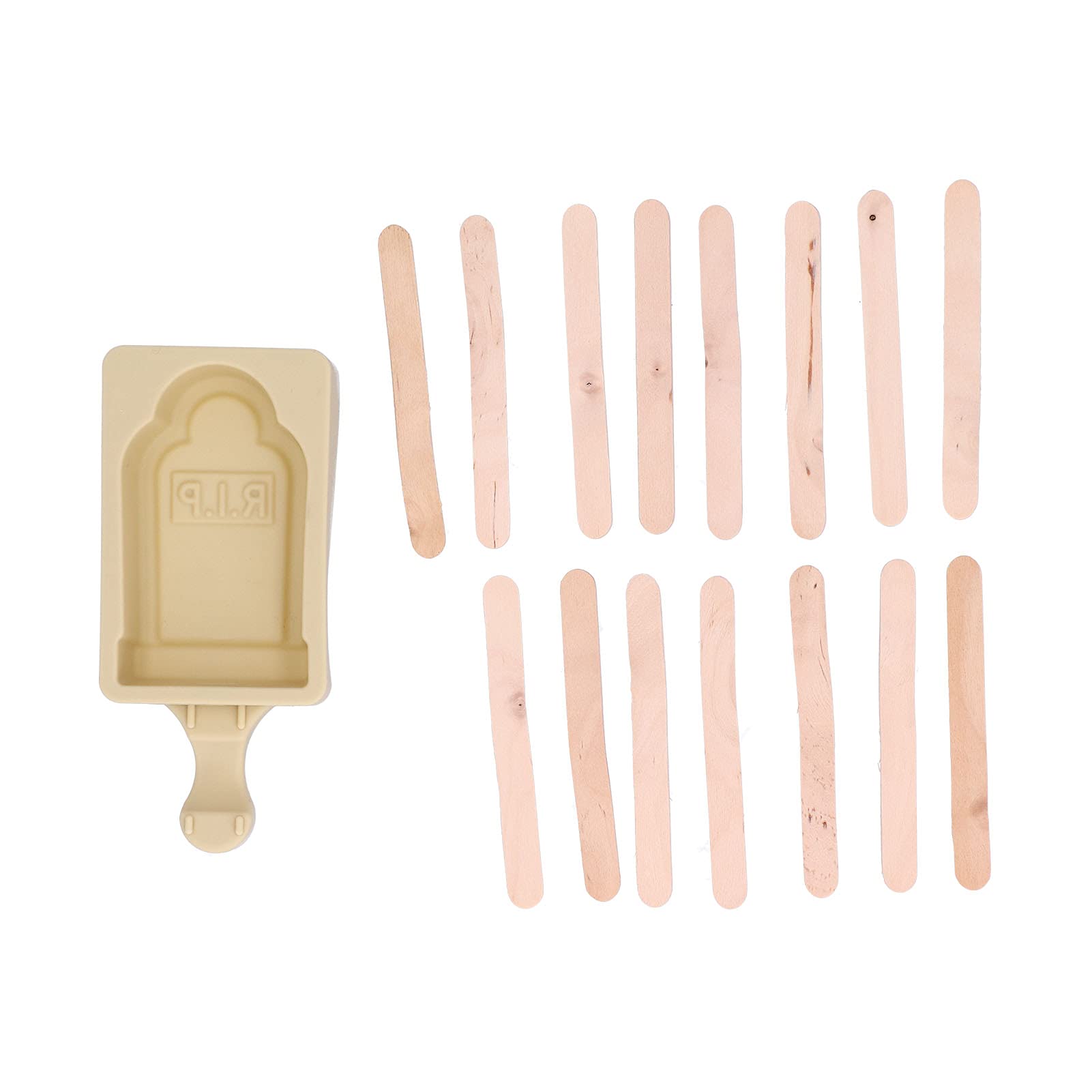 Premium Food Grade Silicone Ice Cream Molds with Sticks - DIY Homemade Ice Cream, Popsicle & Ice Bar Maker Kit for Kids & Adults - Perfect for Summer Treats, Birthday Parties & Kitchen Fun