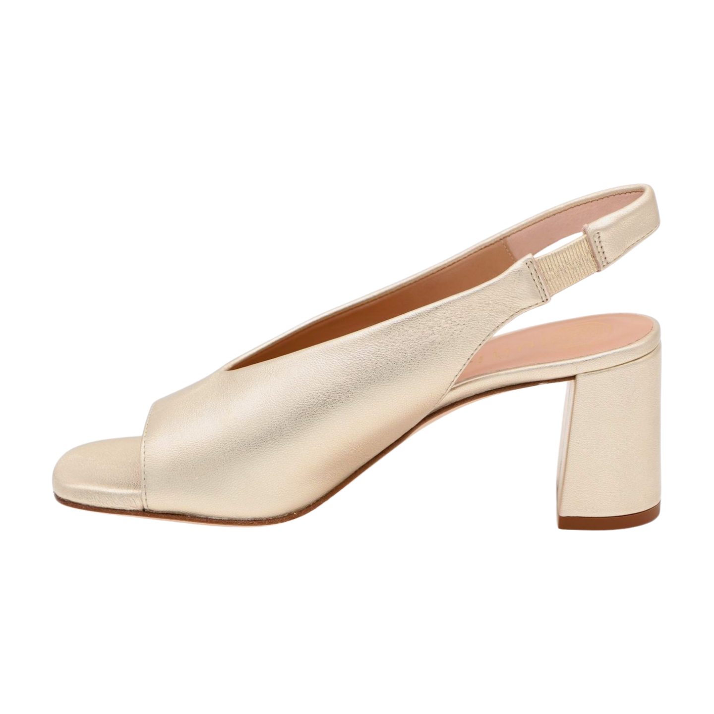 UNISA Women's Gold Peep Toe Slingback Heels - Elegant Dress Shoes for Weddings, Parties & Special Occasions | Comfortable High Heel Sandals for Evening Events & Date Nights