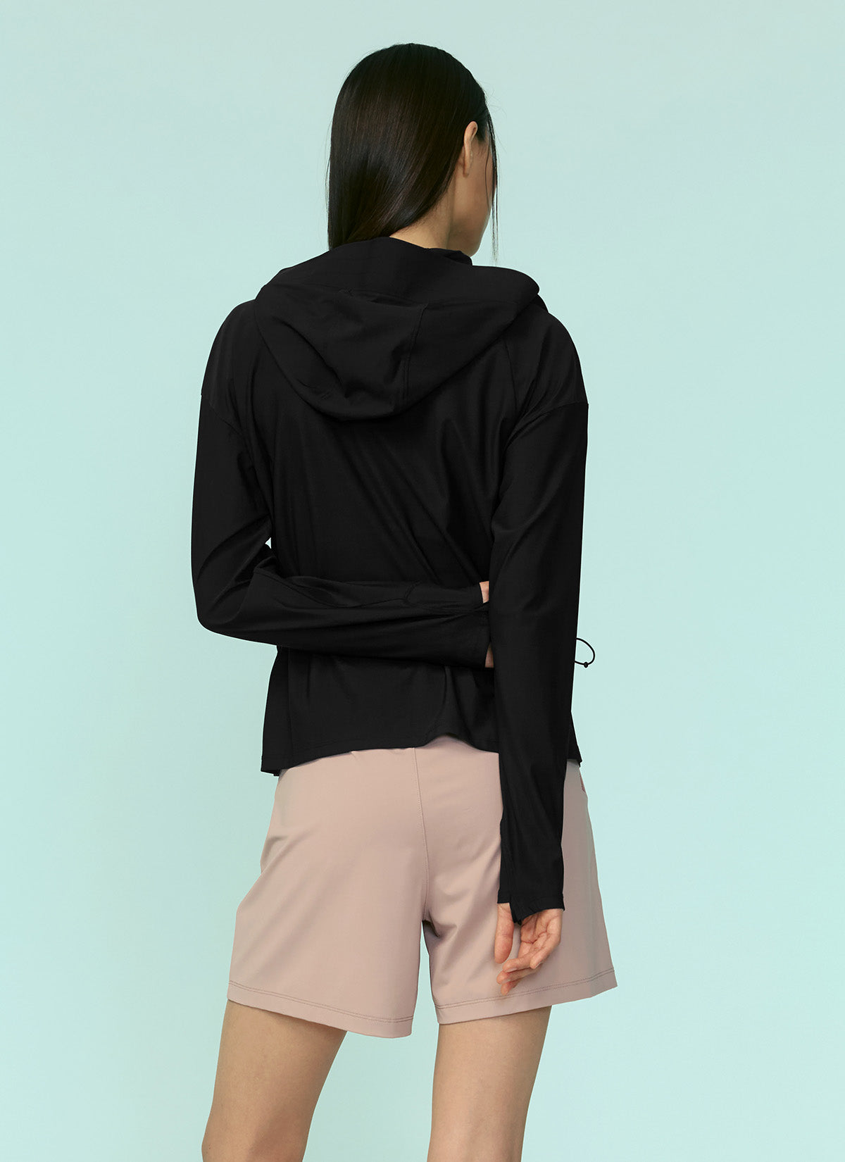 Lightweight Cooling String Hoodie Jacket for Men & Women - Breathable Summer Outdoor Wear for Running, Yoga, and Casual Street Style