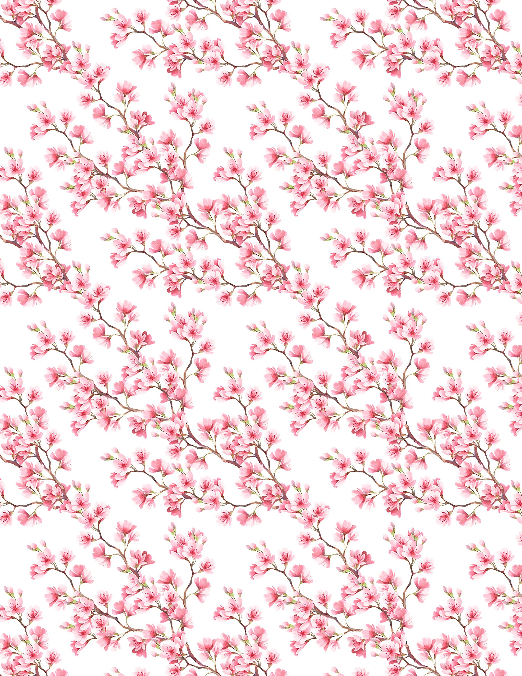 Premium Ceramic Decals for Pottery - Overglaze & Enamel Waterslide Decals - Cherry Blossom Flower Design - DIY Ceramic Art, Home Decor & Gift Making