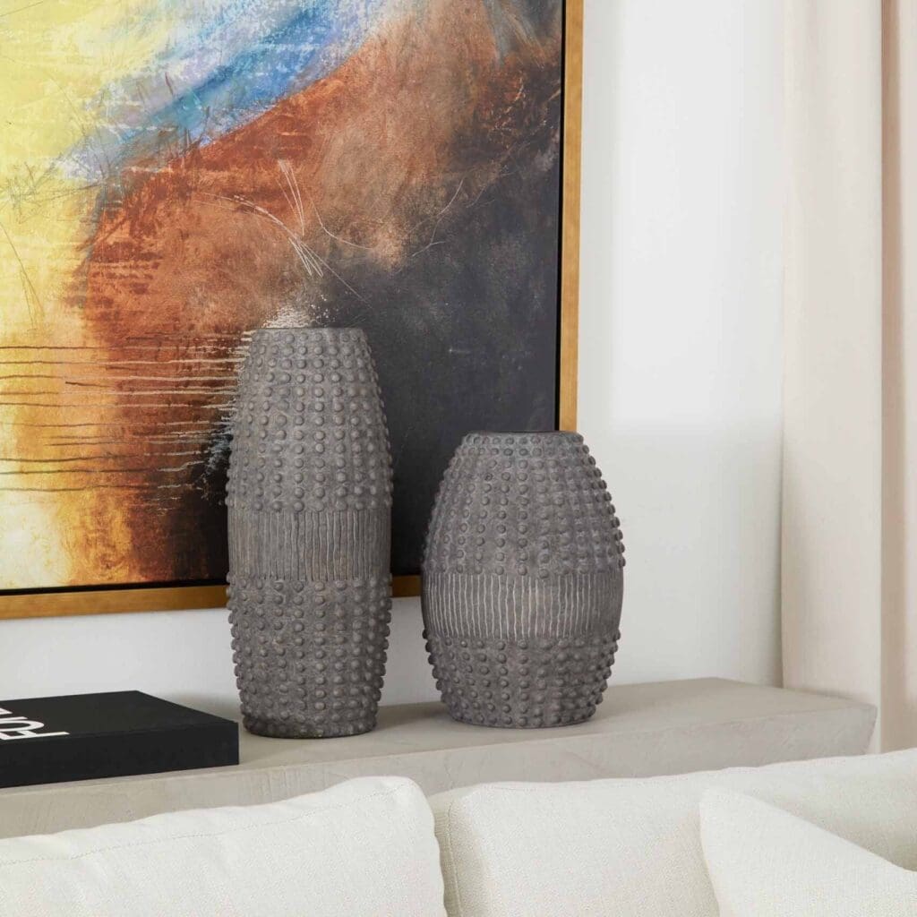 Cyan Design 10997 Scoria Planter - Large Gray Indoor/Outdoor Flower Pot for Home & Garden Decor by J. Kent Martin | Perfect for Patio, Living Room & Office Plants