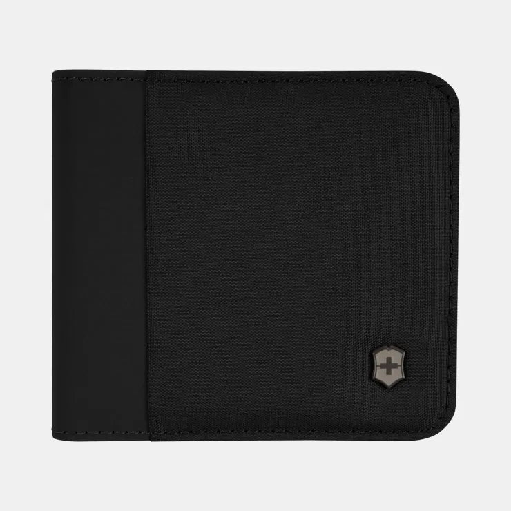 Victorinox Swiss Army Bi-Fold Wallet for Men - Slim RFID Blocking Travel Wallet (Model 653363/653364) - Perfect for Business Trips & Everyday Carry