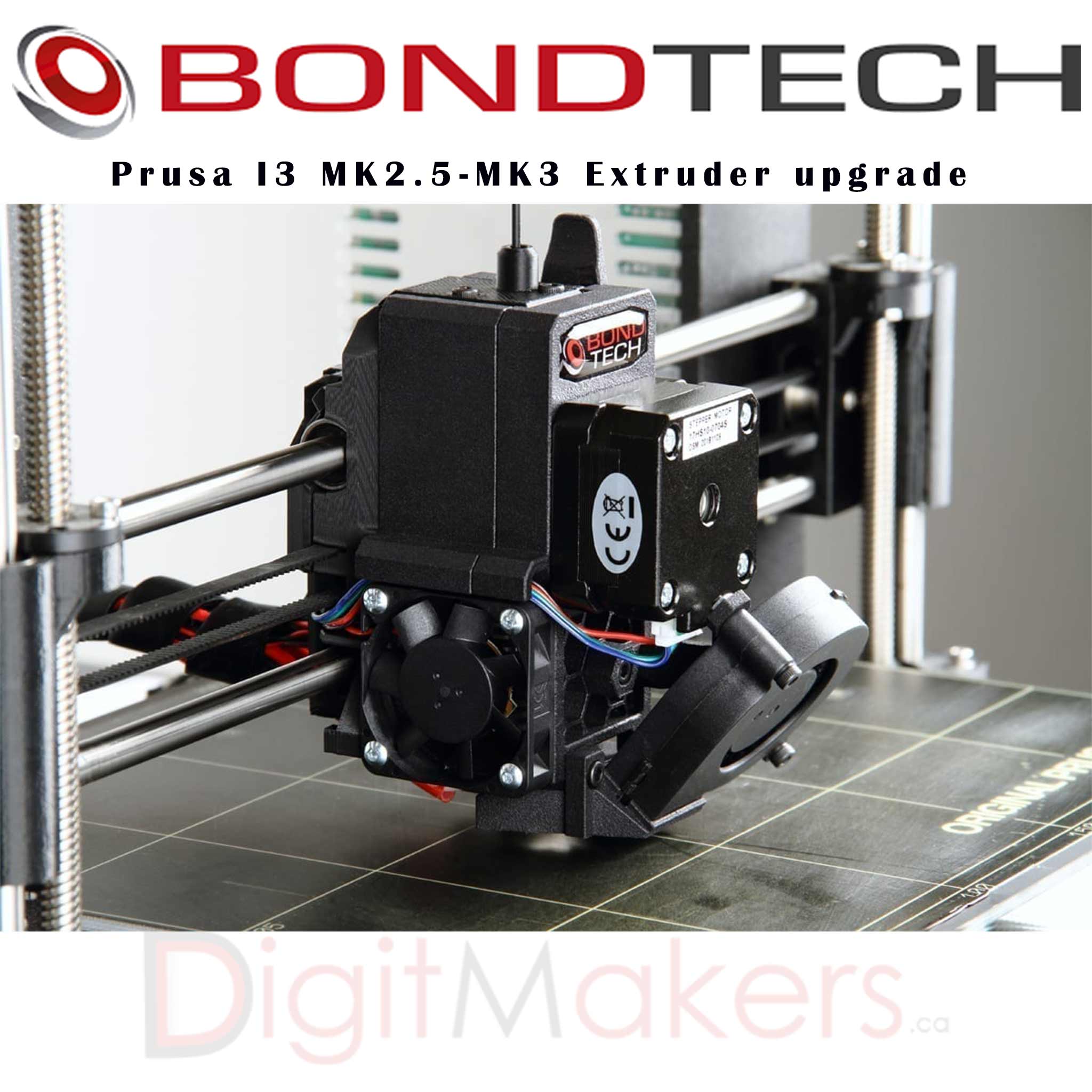 BondTech Prusa I3 MK2.5/MK3 Extruder Upgrade Kit - High Precision 3D Printer Replacement Parts for Smooth Printing | Perfect for Home, Office & Professional 3D Printing Projects