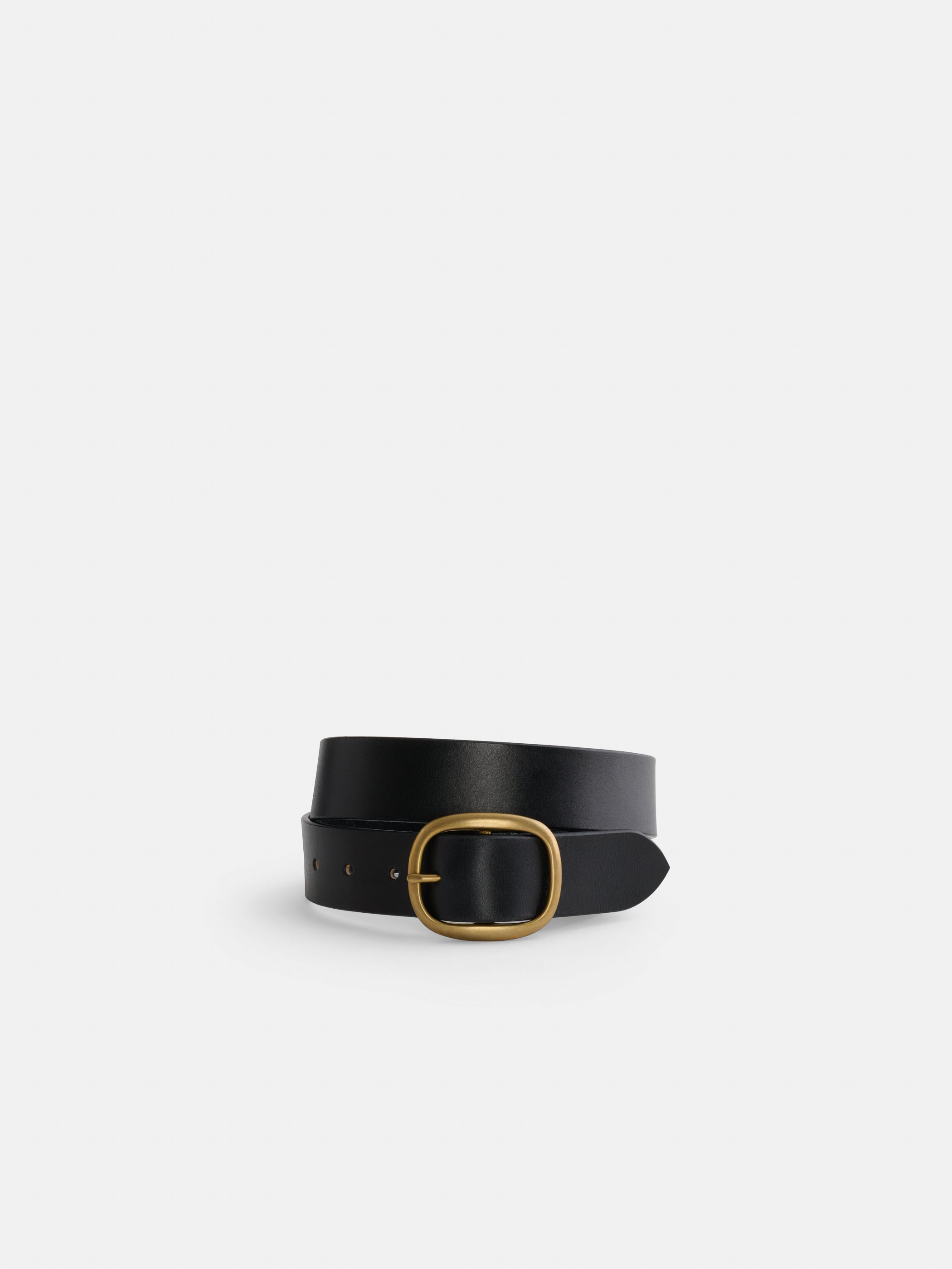 Maximum Henry Wide Oval Belt - Premium Genuine Leather Dress Belt for Men - Perfect for Business, Formal & Casual Wear