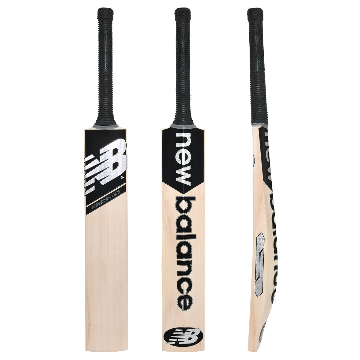 New Balance Heritage 600 Junior Cricket Bat - Lightweight Wooden Cricket Bat for Kids & Youth - Perfect for Practice, Training & Matches