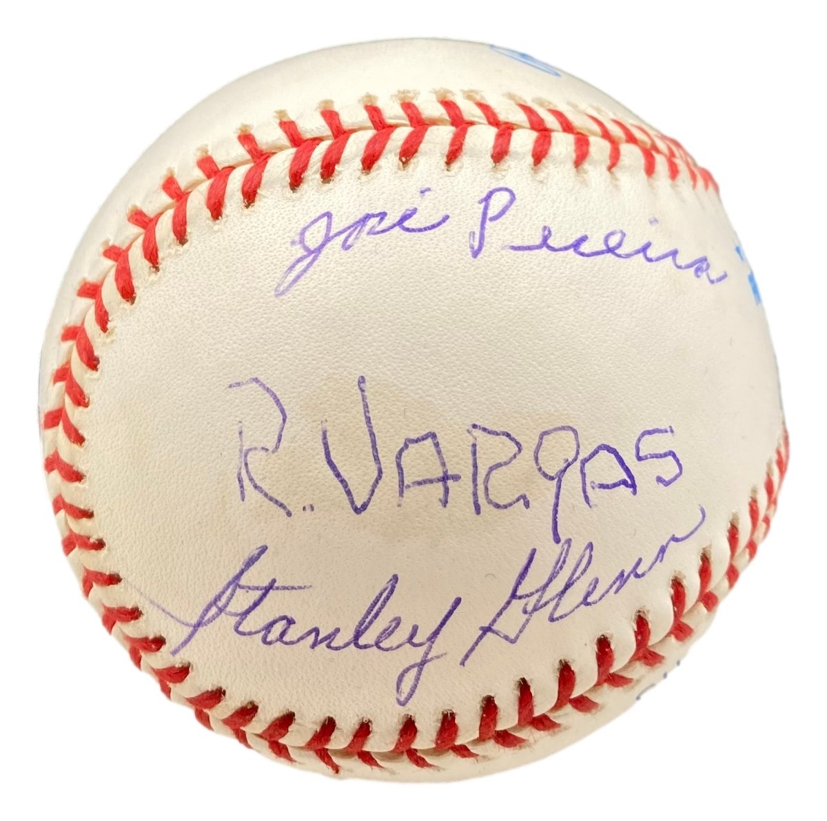 Vintage Negro League Legends Autographed Baseball - 5 Player Signatures (BAS AC22620) - Perfect for Baseball Memorabilia Collectors & Sports Fans Display