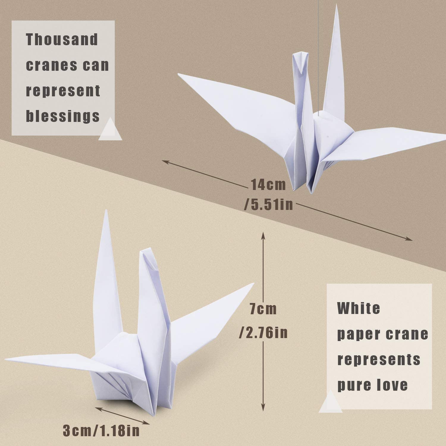200 Sheets 6x6 Inch White Origami Paper for Crafting, Painting & DIY Projects - Perfect for Scrapbooking, Card Making & Kids Art Activities