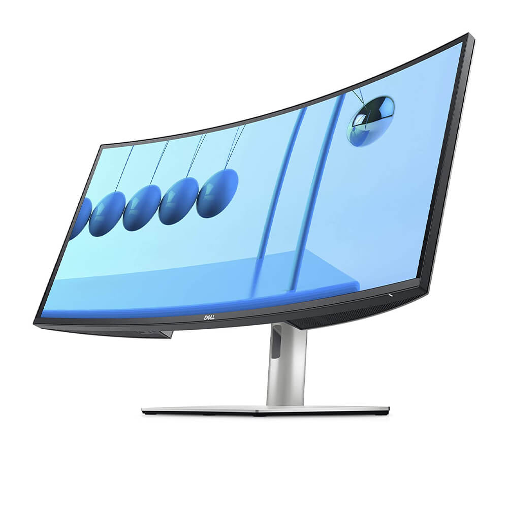Dell UltraSharp U3421WE 34-Inch UltraWide Curved Monitor - WQHD 3440x1440, 21:9 Aspect Ratio, USB-C Hub - Perfect for Home Office, Gaming & Video Editing