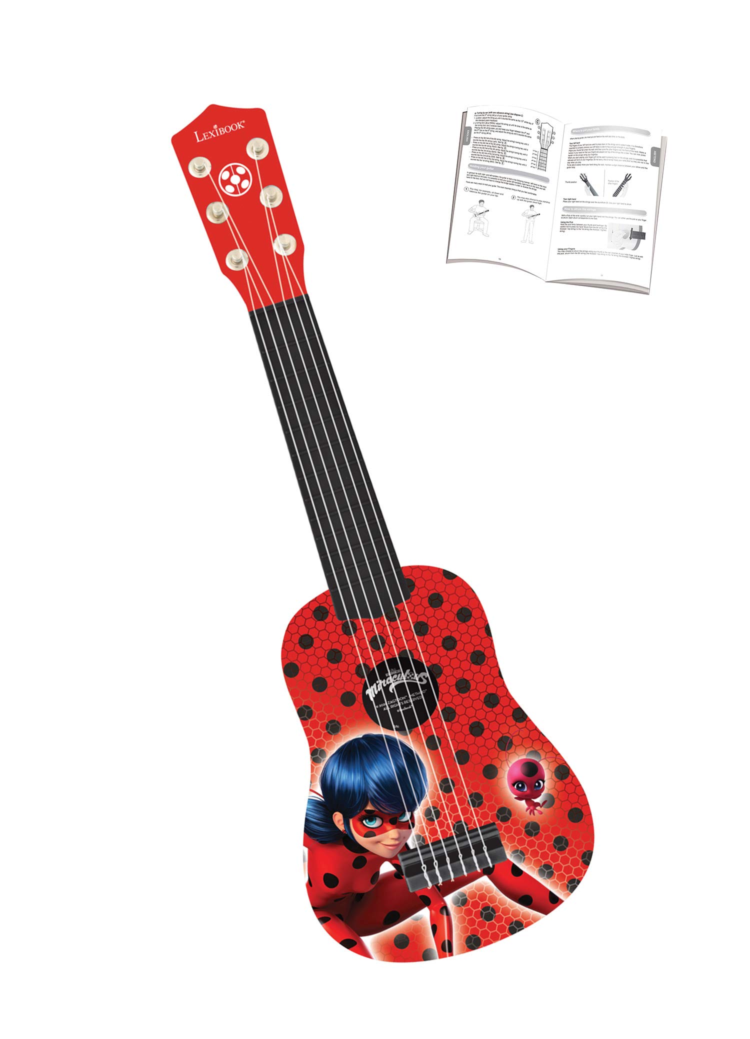 Lexibook Miraculous Ladybug Kids Guitar - 21