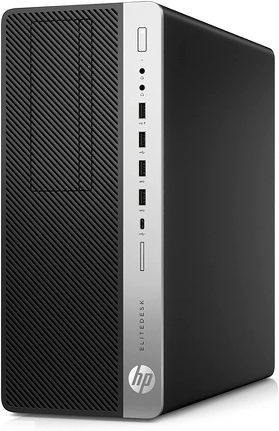 HP EliteDesk 800 G4 Business Desktop Computer - Intel Core i3, 16GB RAM, 256GB SSD, Intel UHD Graphics 620, USB-C & USB 3.1, Windows 10 Pro (Renewed) - Perfect for Office Work, Home Use & Small Business Computing