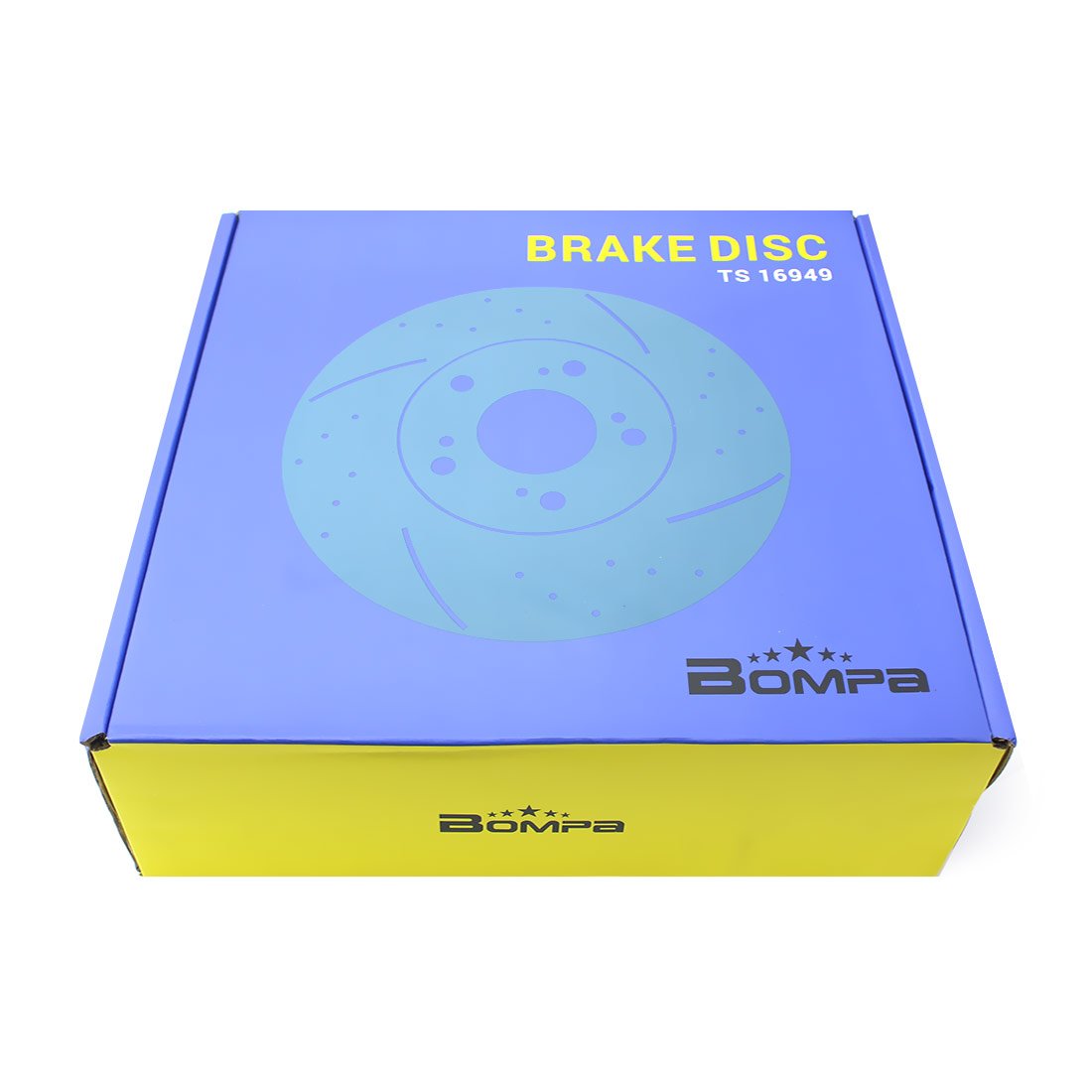 2-Pack Rear Grey Cast Iron Brake Disc Rotors for 2003-2003 Dodge Durango - Durable Replacement Brake Pads for Smooth Stopping & Enhanced Safety