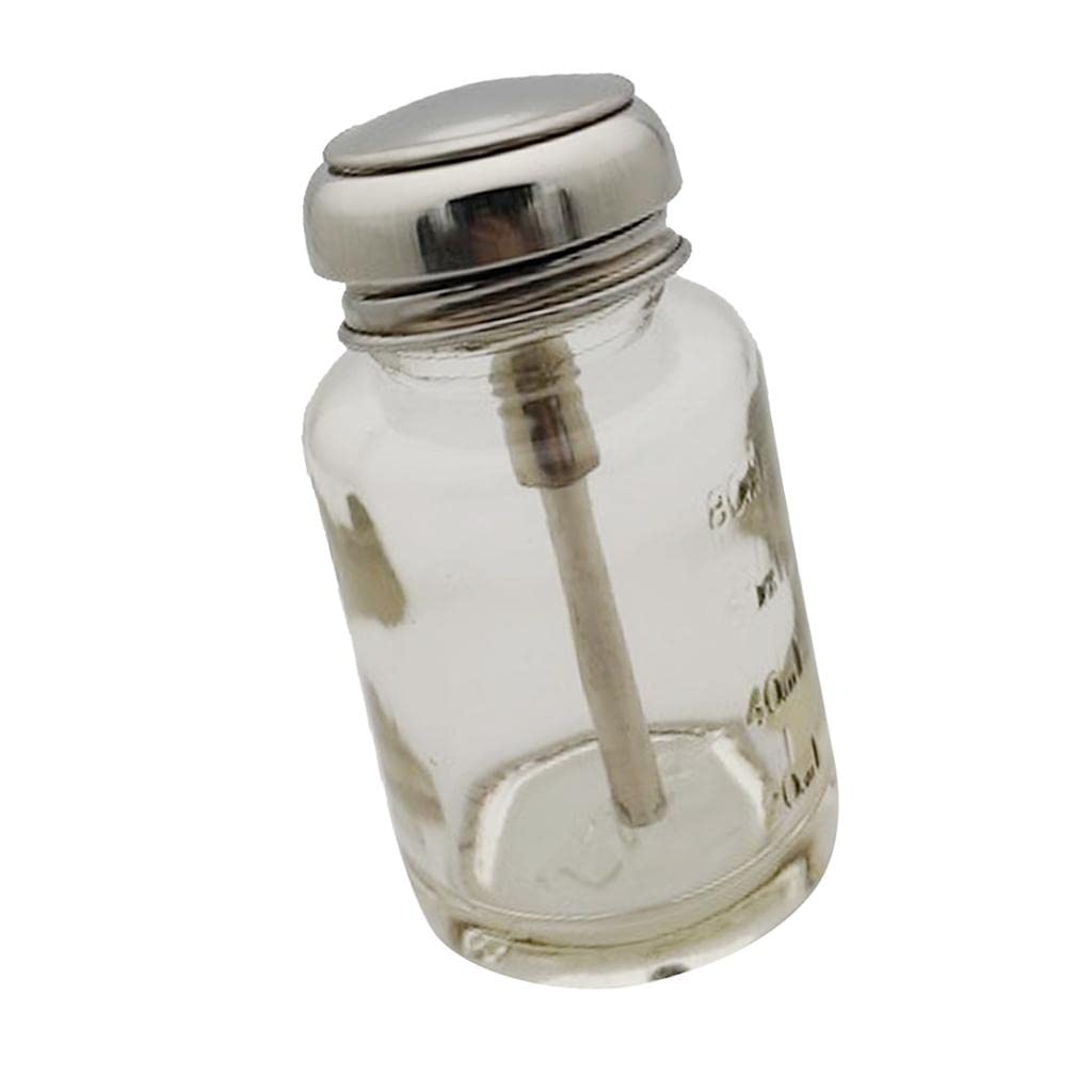 Jojomis 4-Size Empty Glass Pressure Bottle Set - Essential Oil Dispenser, Alcohol Spray Vials for DIY, Travel & Home Use