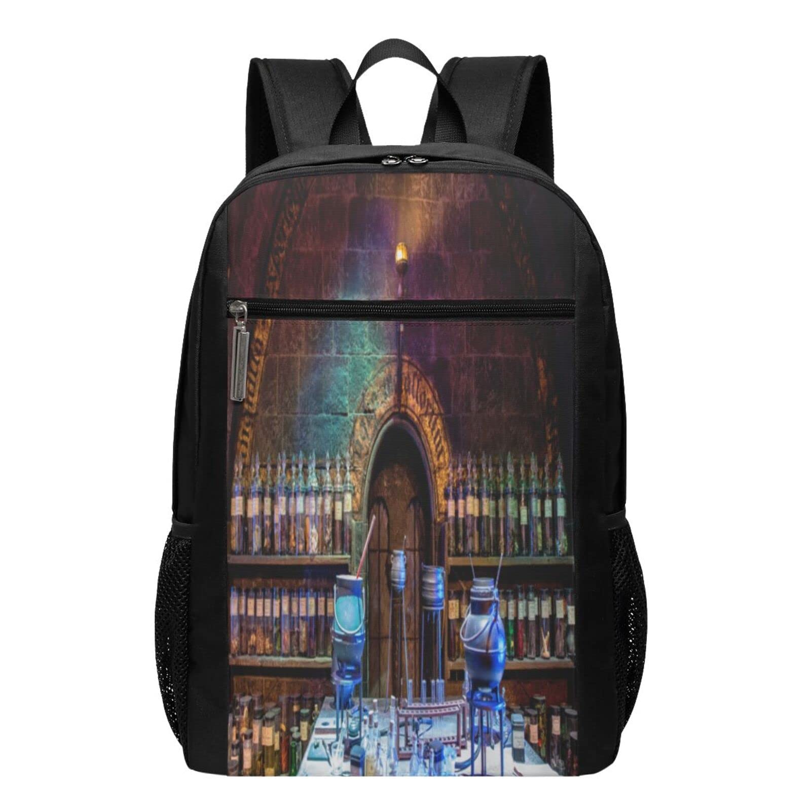 17 Inch Water Resistant Laptop Backpack for Chemistry Laboratory, Travel, and Business - Durable Storage Daypack for Casual Use and Office Commute