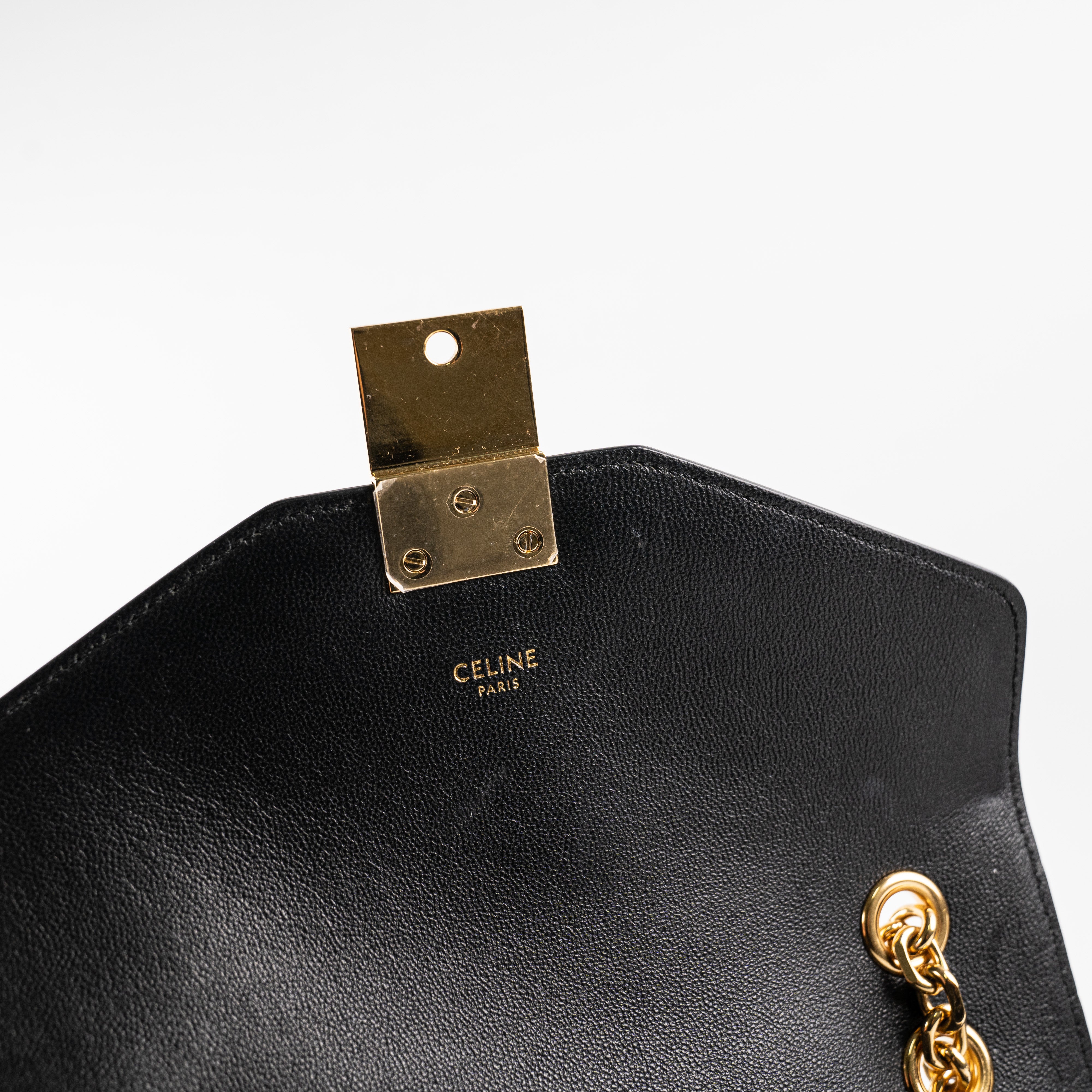Celine C Tweed Medium Handbag - Luxury Designer Shoulder Bag for Women | Perfect for Work, Travel & Evening Events
