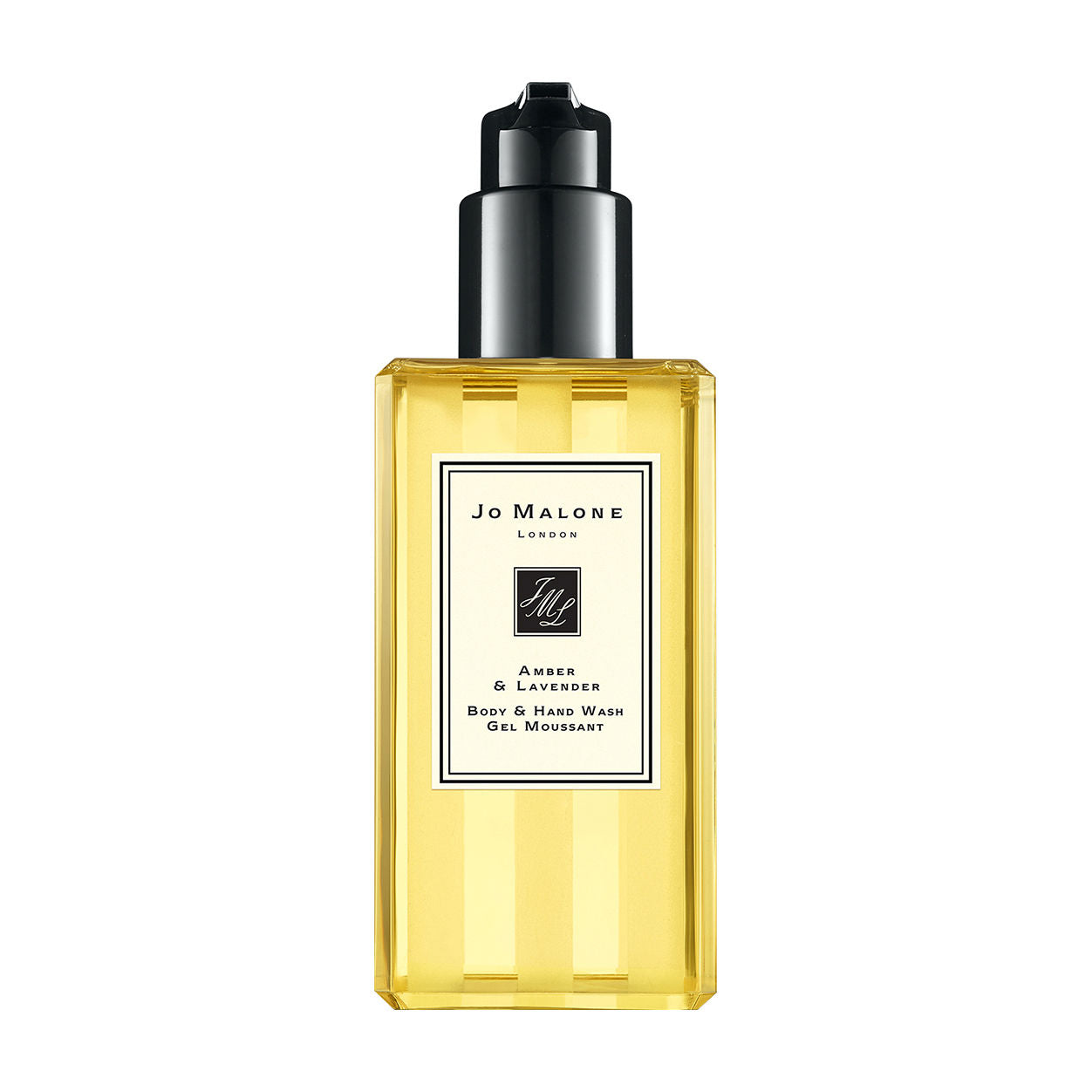 Organic Amber & Lavender Scented Body Wash and Hand Soap - Moisturizing Natural Formula for Dry Skin - Perfect for Spa, Bathroom & Luxury Home Use