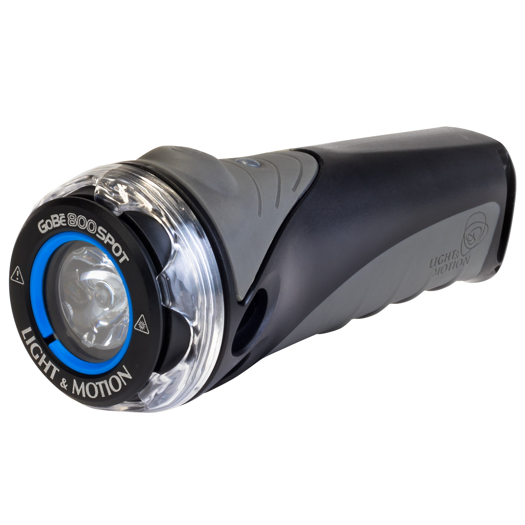Light & Motion GoBe 800 Spot FC Underwater Dive Light - 800 Lumens Waterproof Flashlight for Scuba Diving, Snorkeling & Night Fishing | Compact & Rechargeable Dive Torch