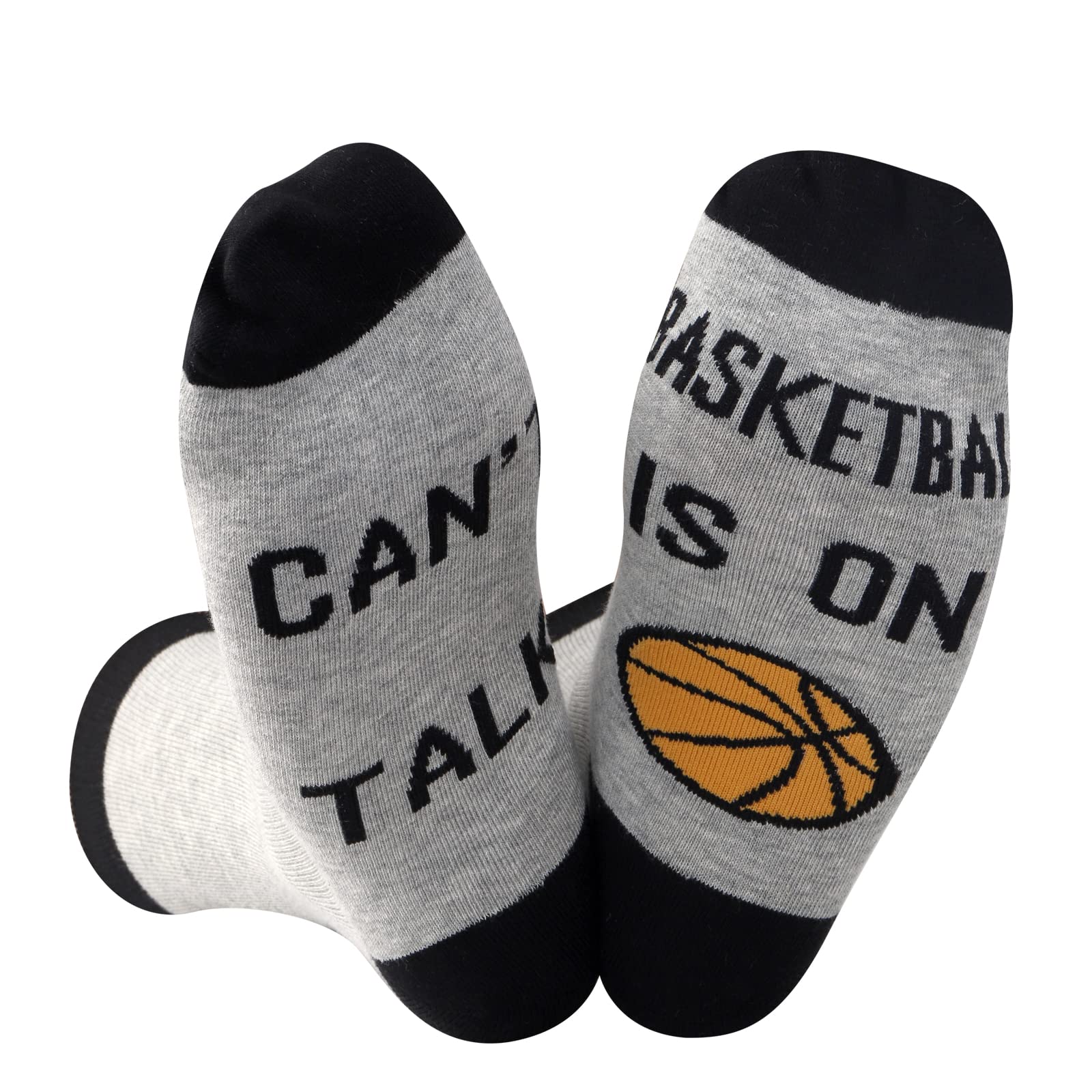 GJTIM Basketball Lover Gift - Funky Socks for NBA Fans | Perfect for Game Days, Sports Enthusiasts & Basketball Themed Parties