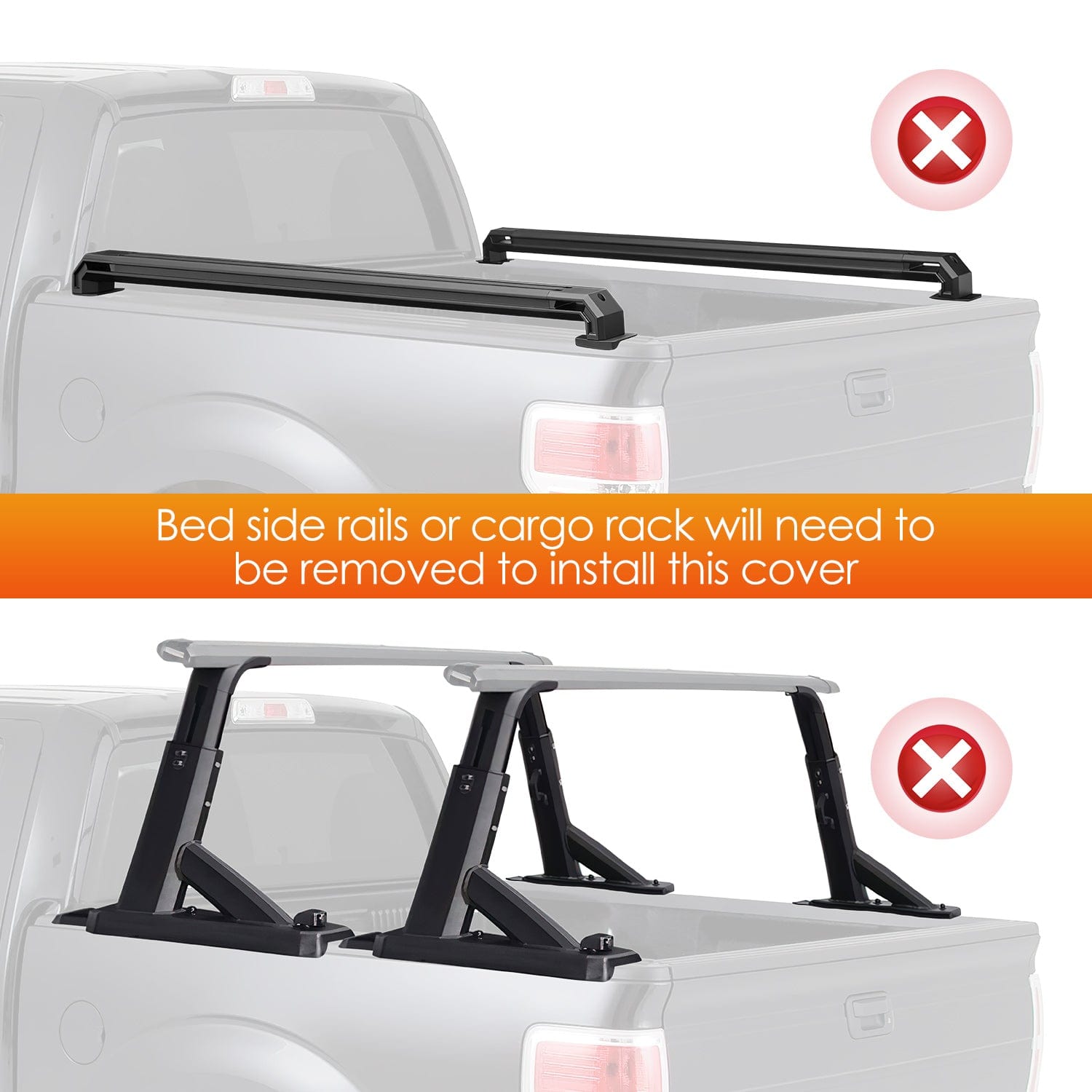 6ft Soft Roll Up Truck Bed Cover for Toyota Tacoma 2005-2015 | Waterproof Tonneau Cover | Easy Installation & Durable Protection | Perfect for Hauling, Camping & Outdoor Adventures
