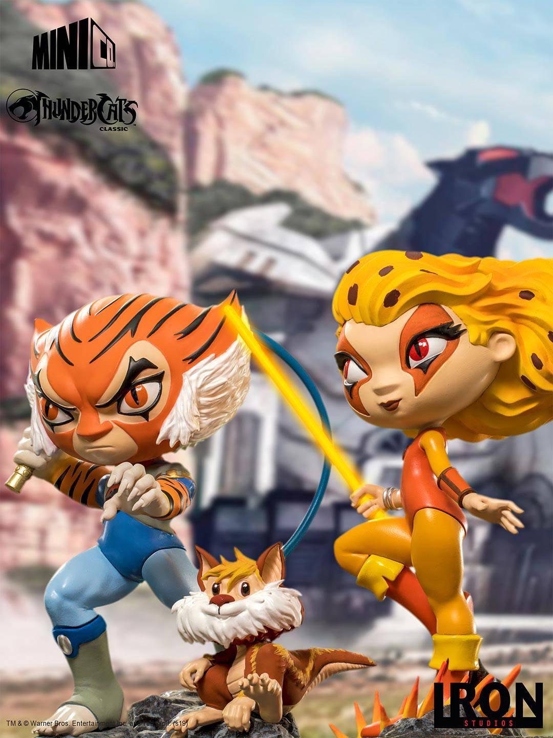 Iron Studios ThunderCats Tygra MiniCo Figure - Collectible Action Figure for Fans, Display & Home Decor | Perfect for Gifts, Office Desk, and Pop Culture Collections
