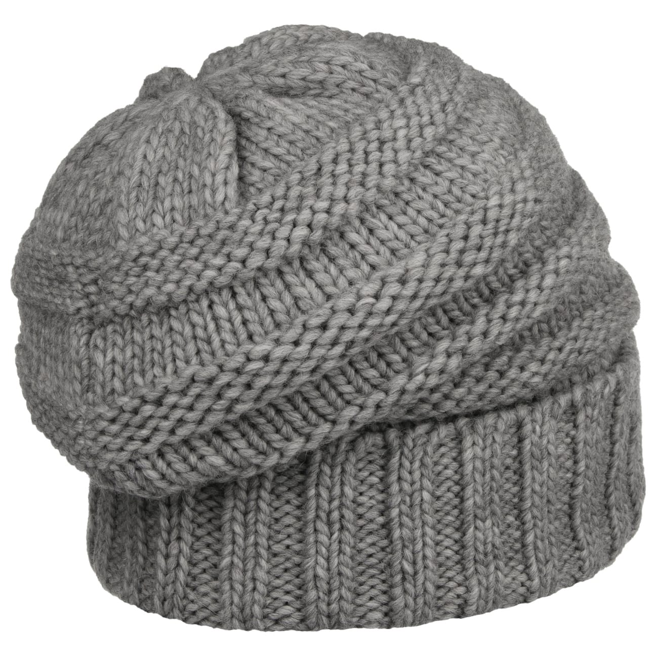 Lierys Long Beanie Knit Hat for Men & Women - Winter Warm Stretchy Slouchy Beanie - Cozy Soft Ribbed Knit Cap for Cold Weather - Perfect for Skiing, Hiking, and Outdoor Activities