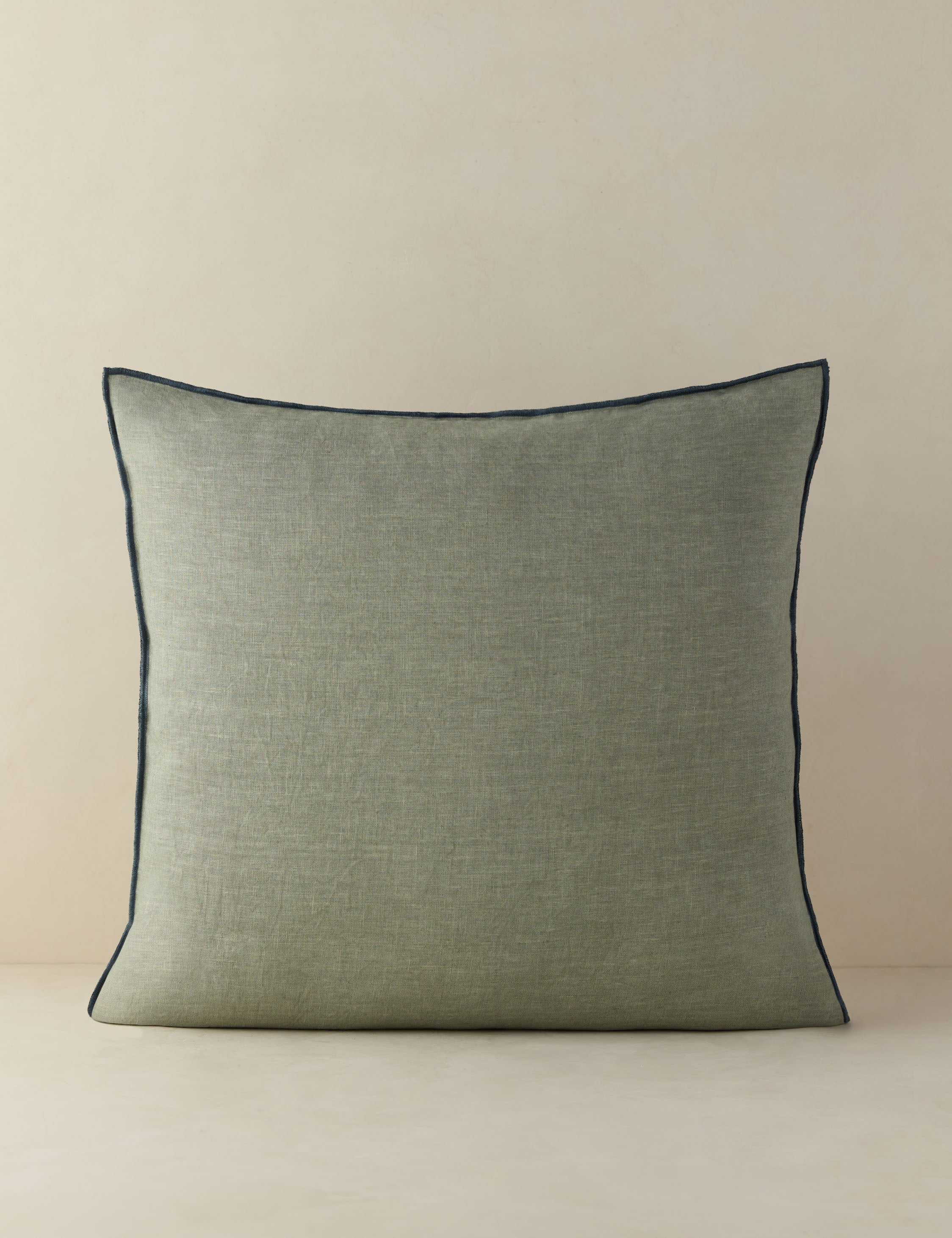 Stylish Carys Contrast Linen Pillow Cover - Breathable & Durable Home Decor for Sofa, Bedroom, and Living Room - Perfect for Modern Farmhouse, Boho, and Scandinavian Interior Design Styles