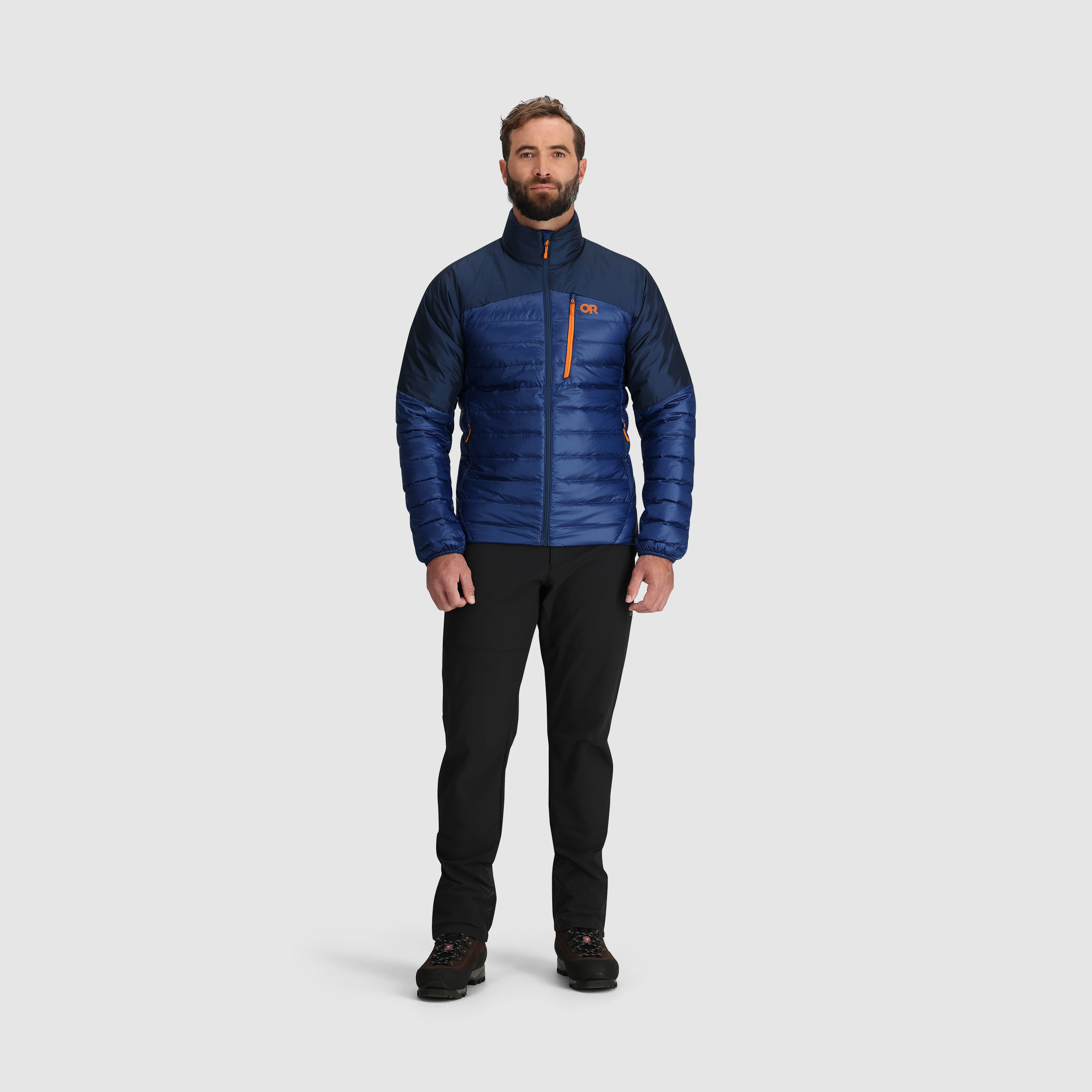Men's Lightweight Helium Down Jacket - Warm Winter Coat for Outdoor Activities & Travel | Water-Resistant & Packable