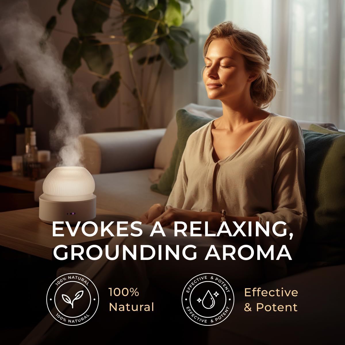Gya Labs 100% Pure Australian Sandalwood Essential Oil - 0.34 Fl Oz Natural Aromatherapy Oil for Skin, Hair & Diffusers - Warm Woodsy Scent for Relaxation, Meditation & Candle Making
