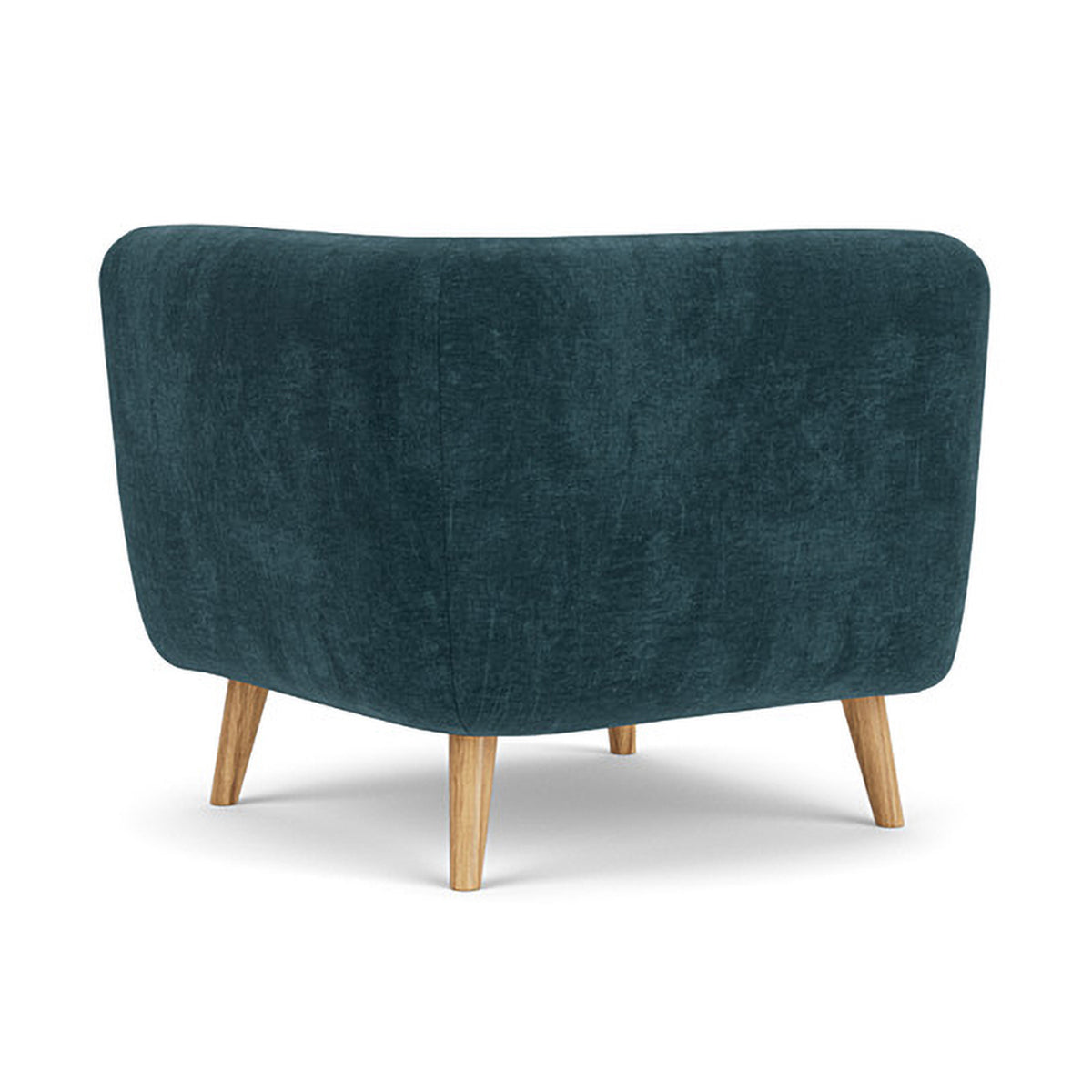 Alfred Fabric Modular Sofa - Left 1 Seater Sectional Couch for Living Room, Lounge & Small Spaces | Modern Comfortable Furniture for Apartments & Home Decor