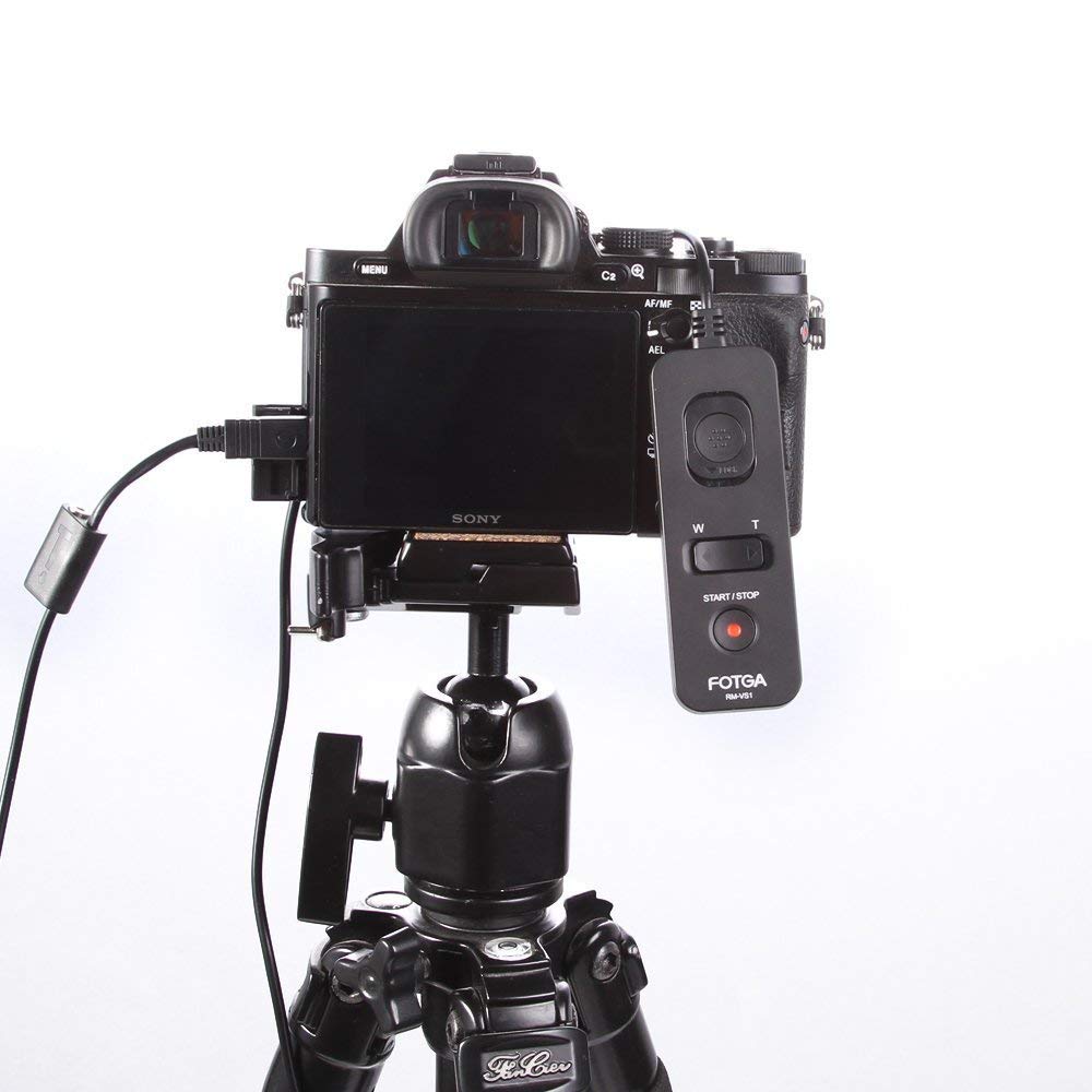 Fotga 3.3ft Wired Remote Shutter Release Cable for Sony Cameras - Compatible with A6500, A6300, A6000, A6400, A7, A7S, A7R II/III, A9, RX100 IV/V/VI, RX10 III/IV, A77II, A99II - Perfect for Time-Lapse, Long Exposure & Group Photography
