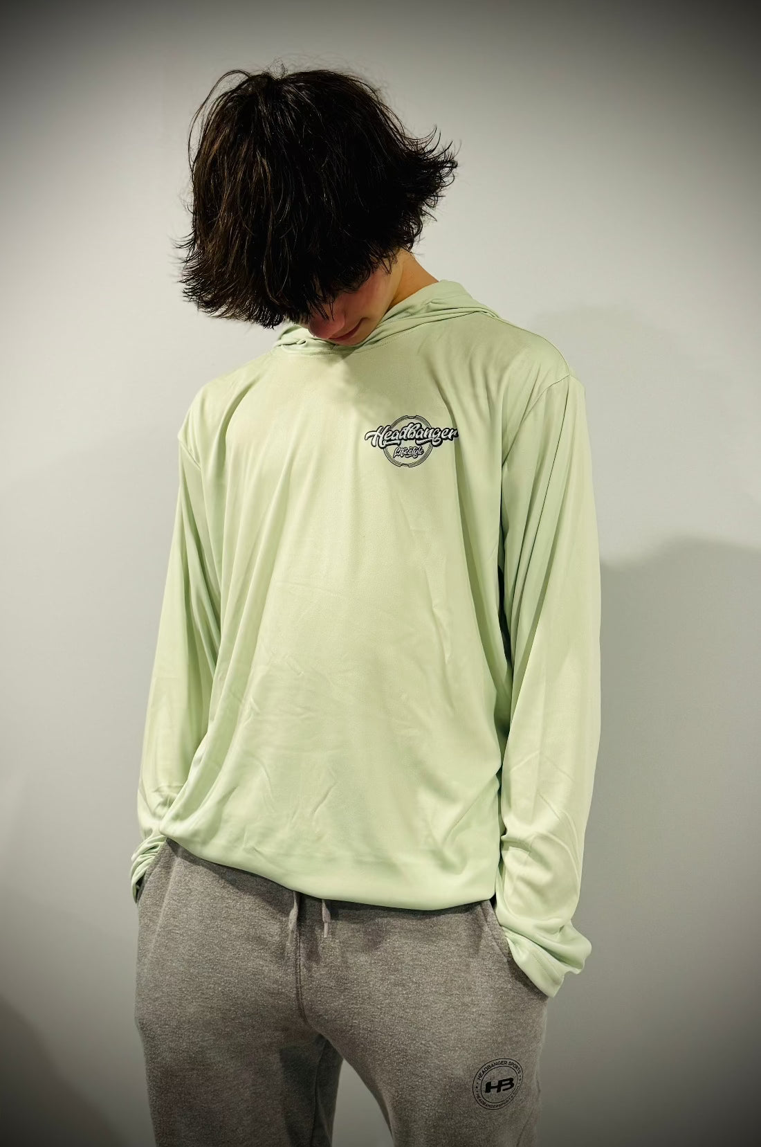 Headbanger Lifestyle Long Sleeve Lightweight Performance Hoodie - Spring Edition | Moisture-Wicking & Breathable Workout Hoodie for Gym, Running & Outdoor Activities