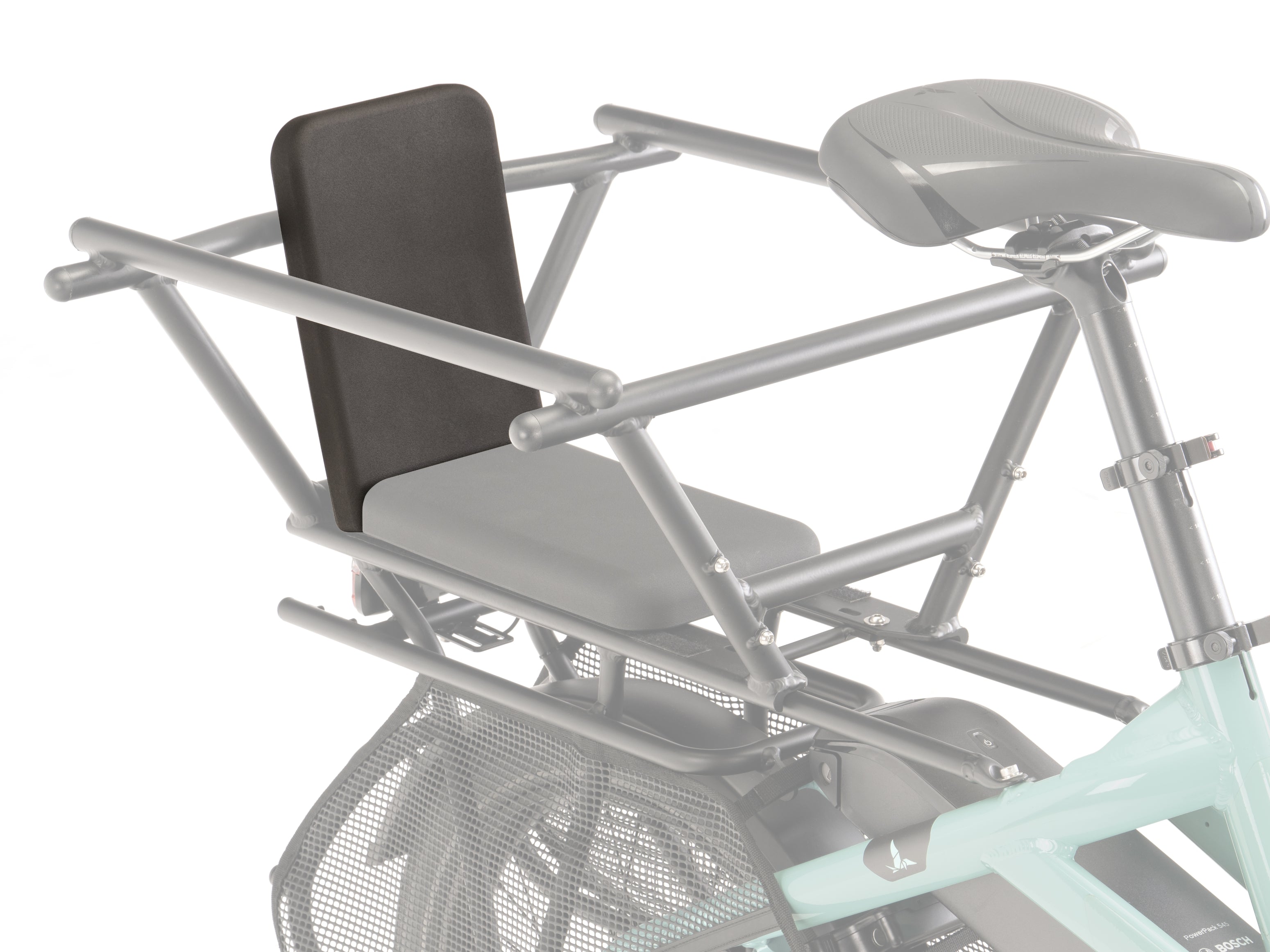 Tern Clubhouse Backrest - Comfortable Bike Seat Back Support for Cycling Enthusiasts | Perfect for Long Rides, Commuting & Outdoor Adventures