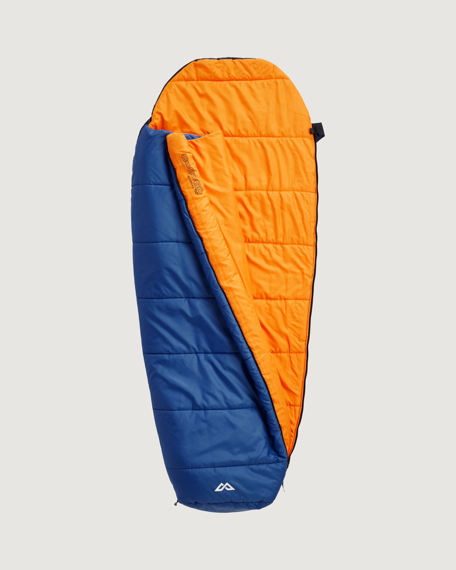 Kids' Pipsqueak Sleeping Bag - Lightweight & Portable for Camping, Sleepovers, Travel - Azure/Dark Blue - Perfect for Indoor & Outdoor Adventures
