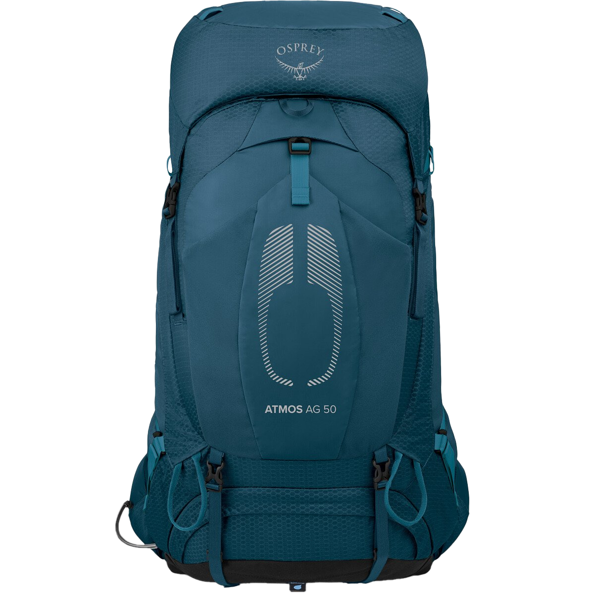 Osprey Atmos 50 Backpack - Lightweight Hiking Backpack for Men & Women - 50L Capacity, Adjustable Suspension, Ventilated Back Panel - Perfect for Camping, Trekking & Outdoor Adventures
