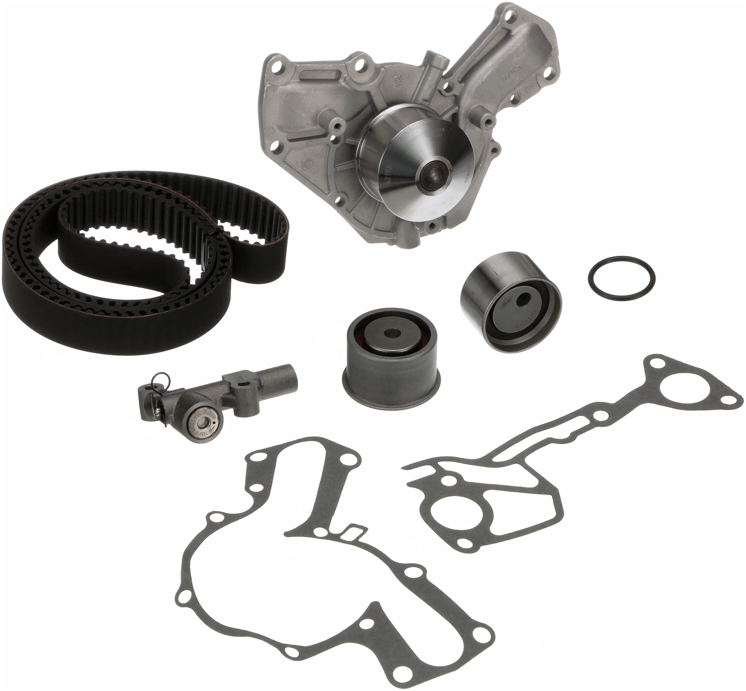Gates TCKWP195A PowerGrip Premium Timing Belt Kit with Water Pump - Replacement for Car & Truck Engines - Durable Performance for Smooth Driving & Engine Protection