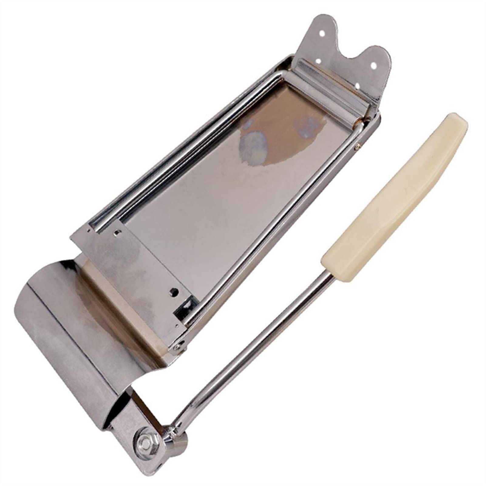 Silver Hollowbody Bass Guitar Tremolo Bridge Tailpiece for LP SG Guitar Parts - Electric Guitar Bridge Replacement for Enhanced Playability | Perfect for Rock, Jazz & Blues Performances
